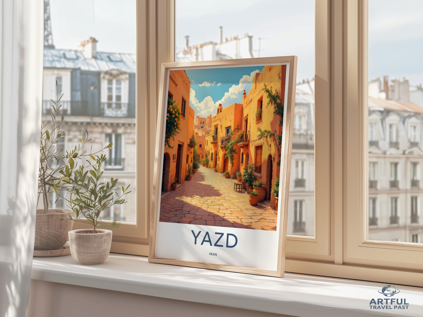 Yazd Poster - Iran Wall Art