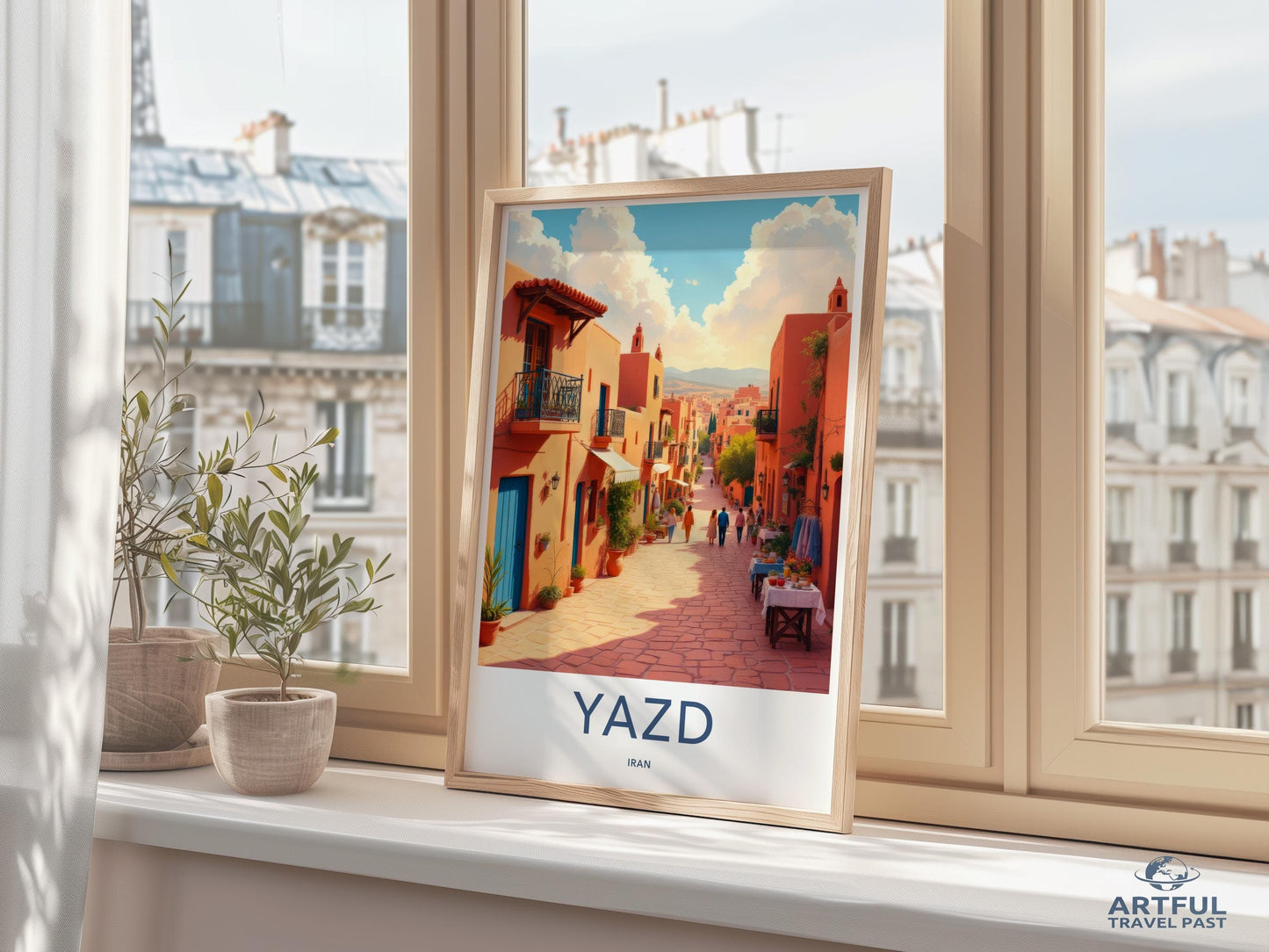 Yazd Poster - Iran Wall Art