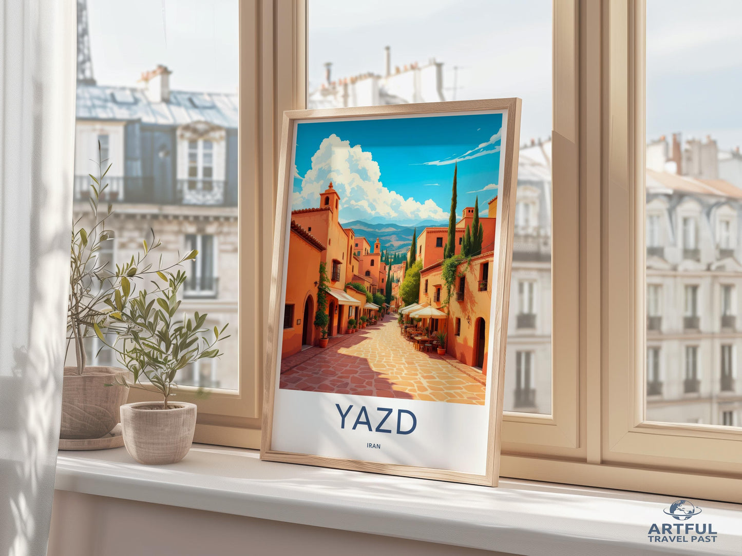 Yazd Poster - Iran Wall Art