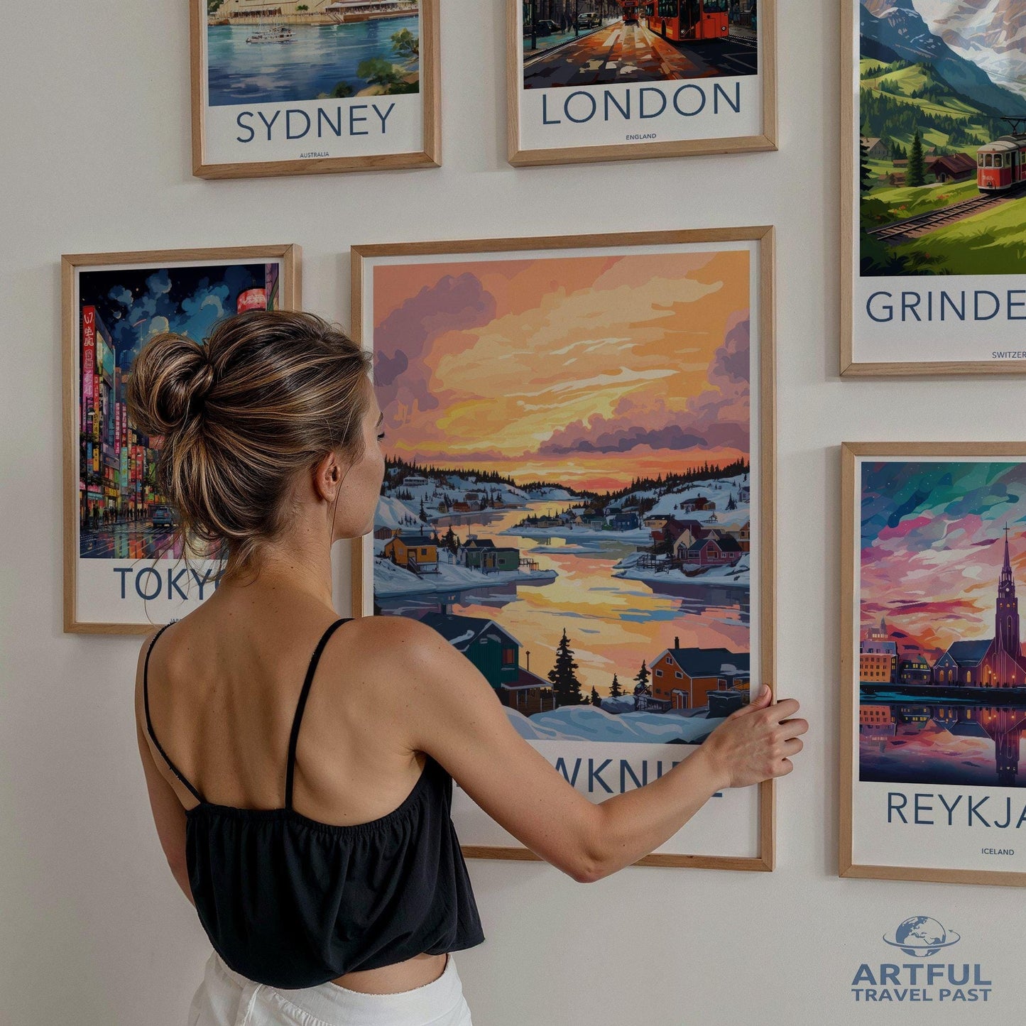 Yellowknife Poster - Canada Wall Art
