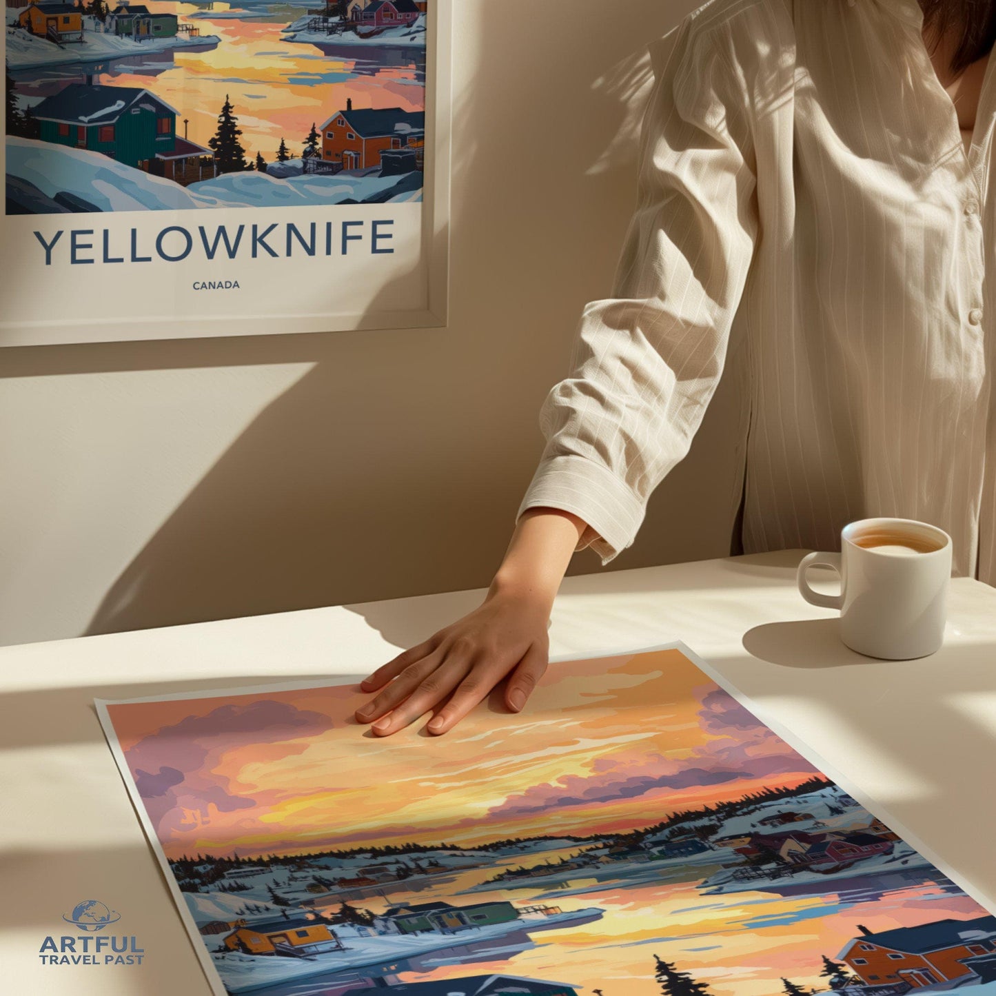 Yellowknife Poster - Canada Wall Art