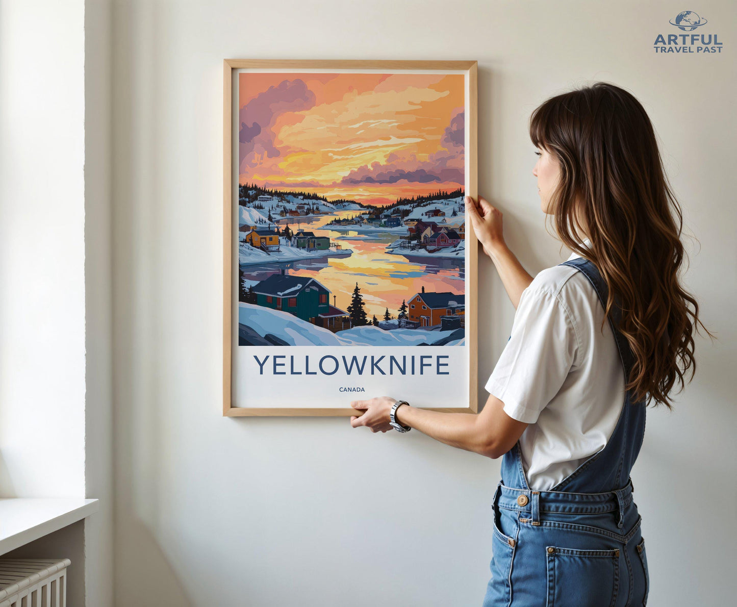 Yellowknife Poster - Canada Wall Art