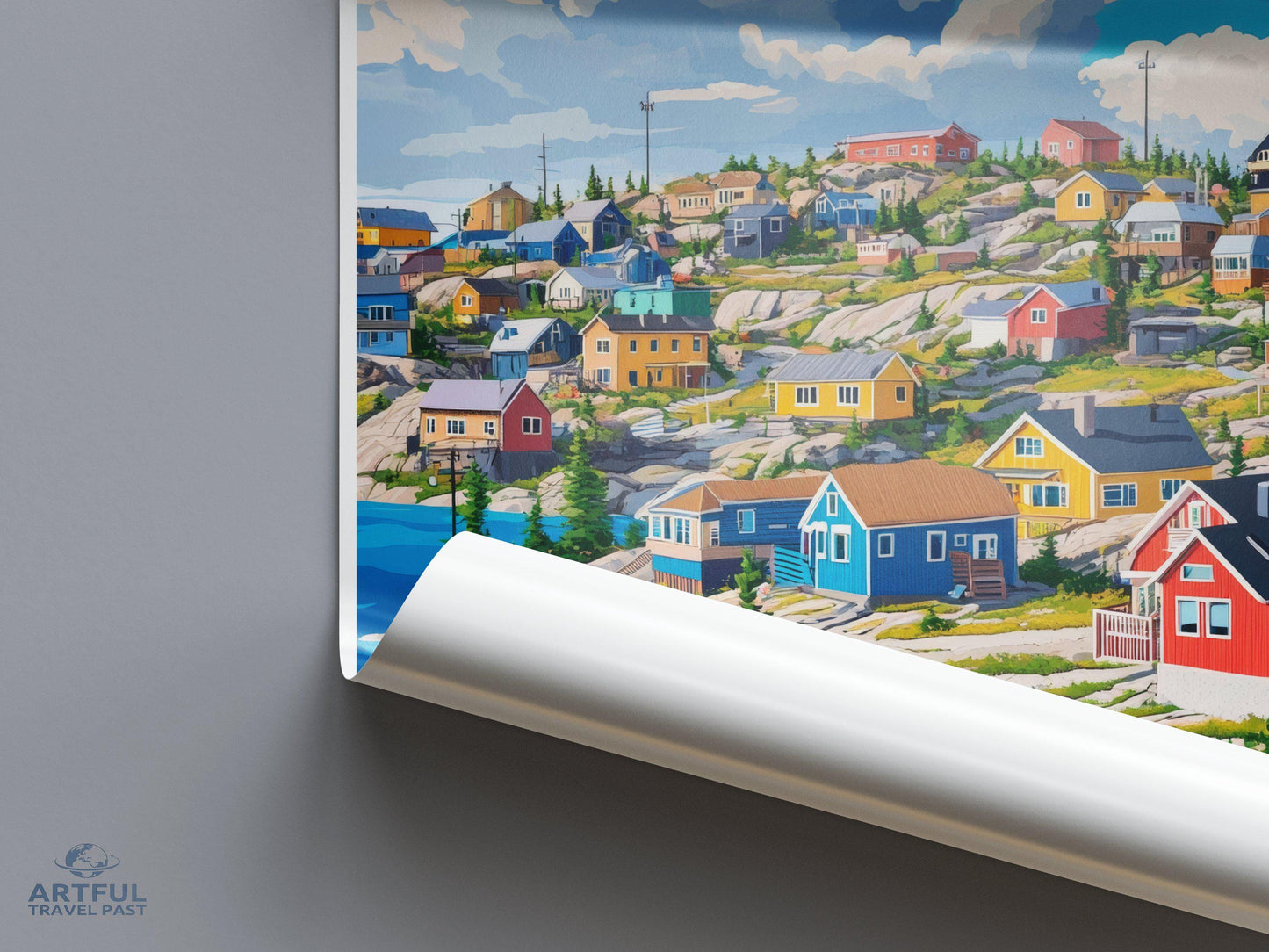 Yellowknife Poster - Canada Wall Art