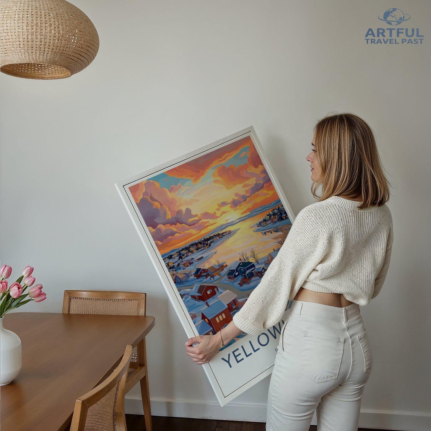 Yellowknife Poster - Canada Wall Art