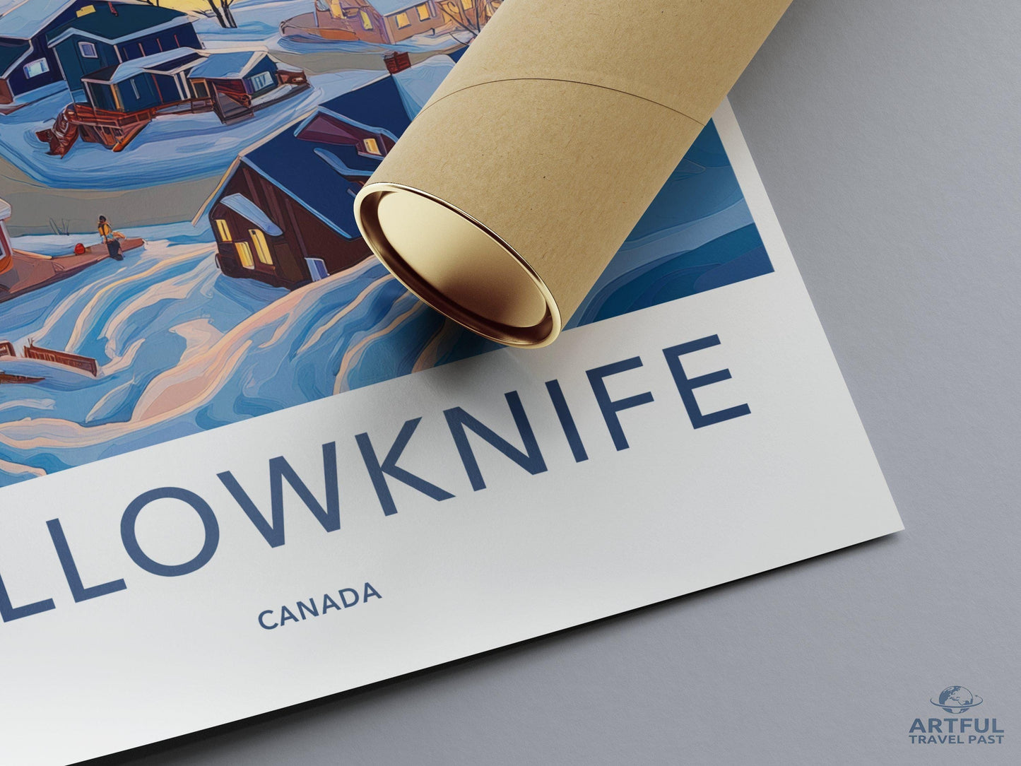 Yellowknife Poster - Canada Wall Art