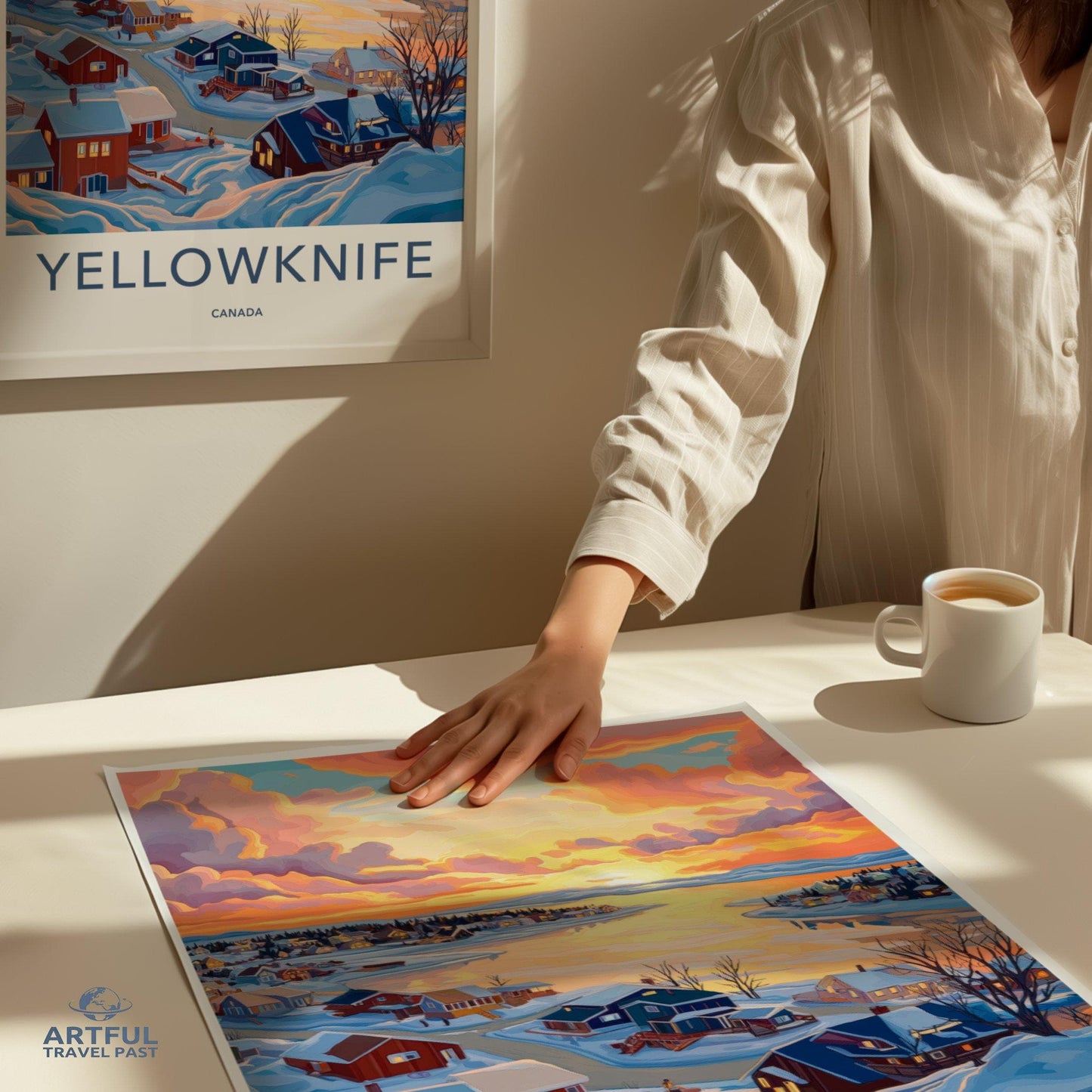 Yellowknife Poster - Canada Wall Art