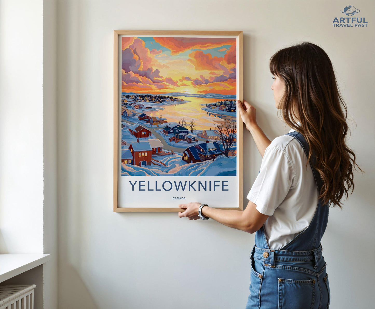 Yellowknife Poster - Canada Wall Art