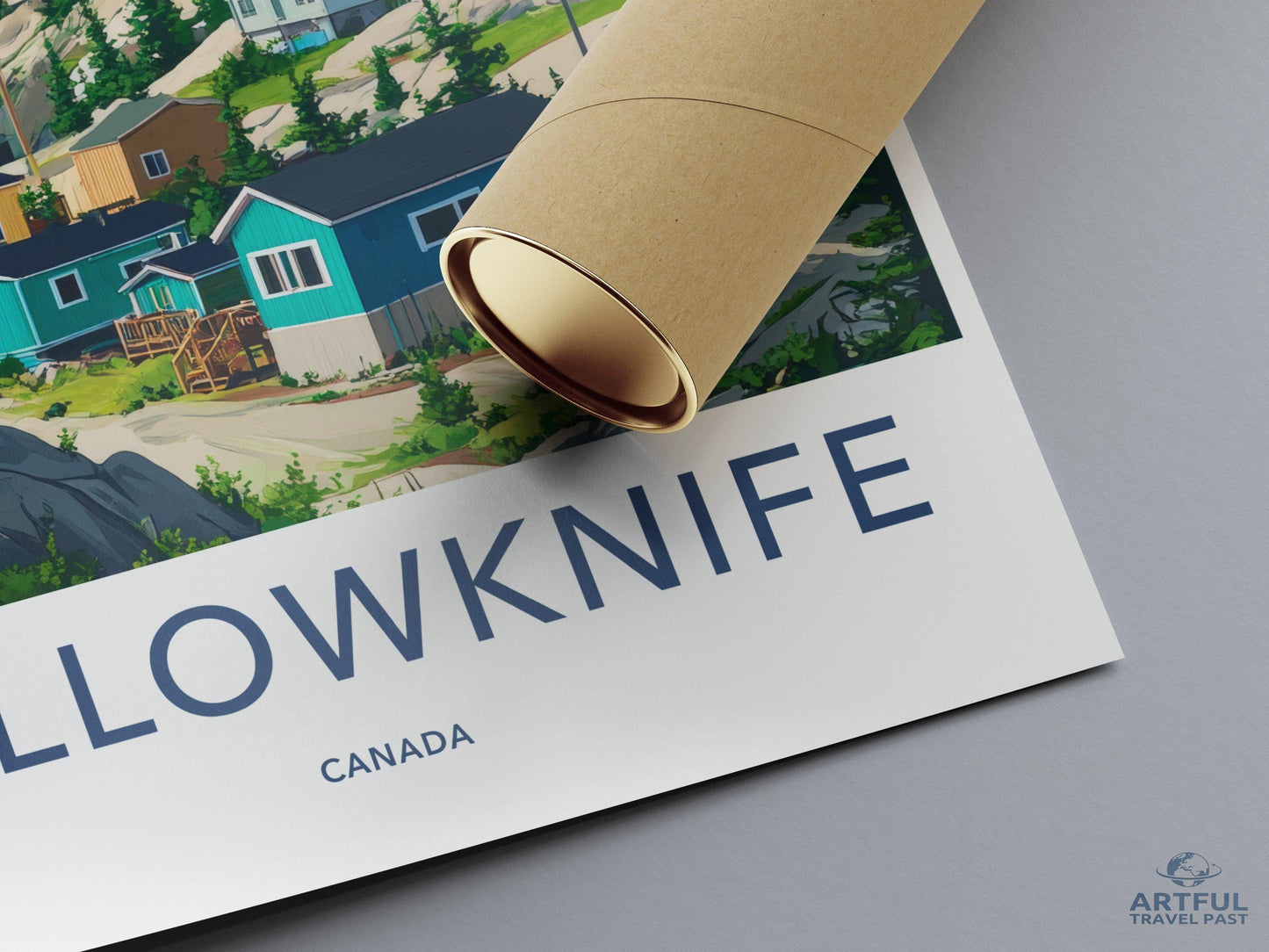 Yellowknife Poster - Canada Wall Art