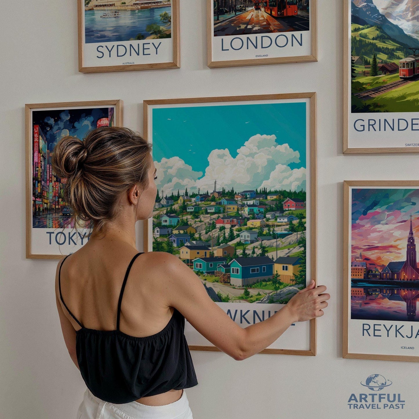 Yellowknife Poster - Canada Wall Art