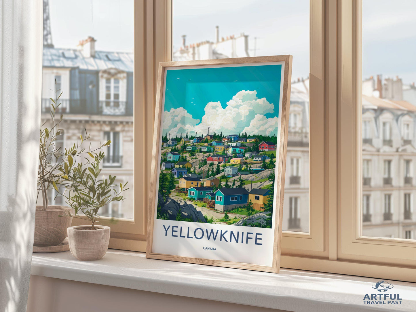 Yellowknife Poster - Canada Wall Art