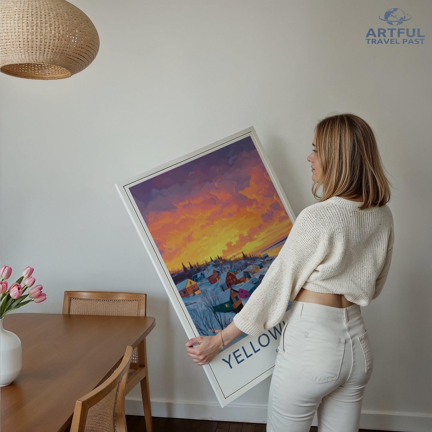 Yellowknife Poster - Canada Wall Art