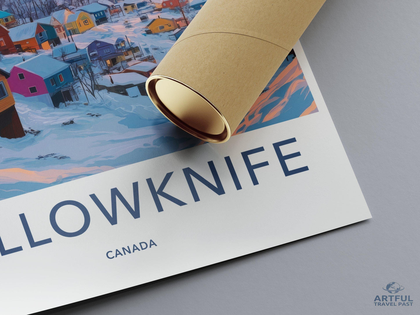 Yellowknife Poster - Canada Wall Art