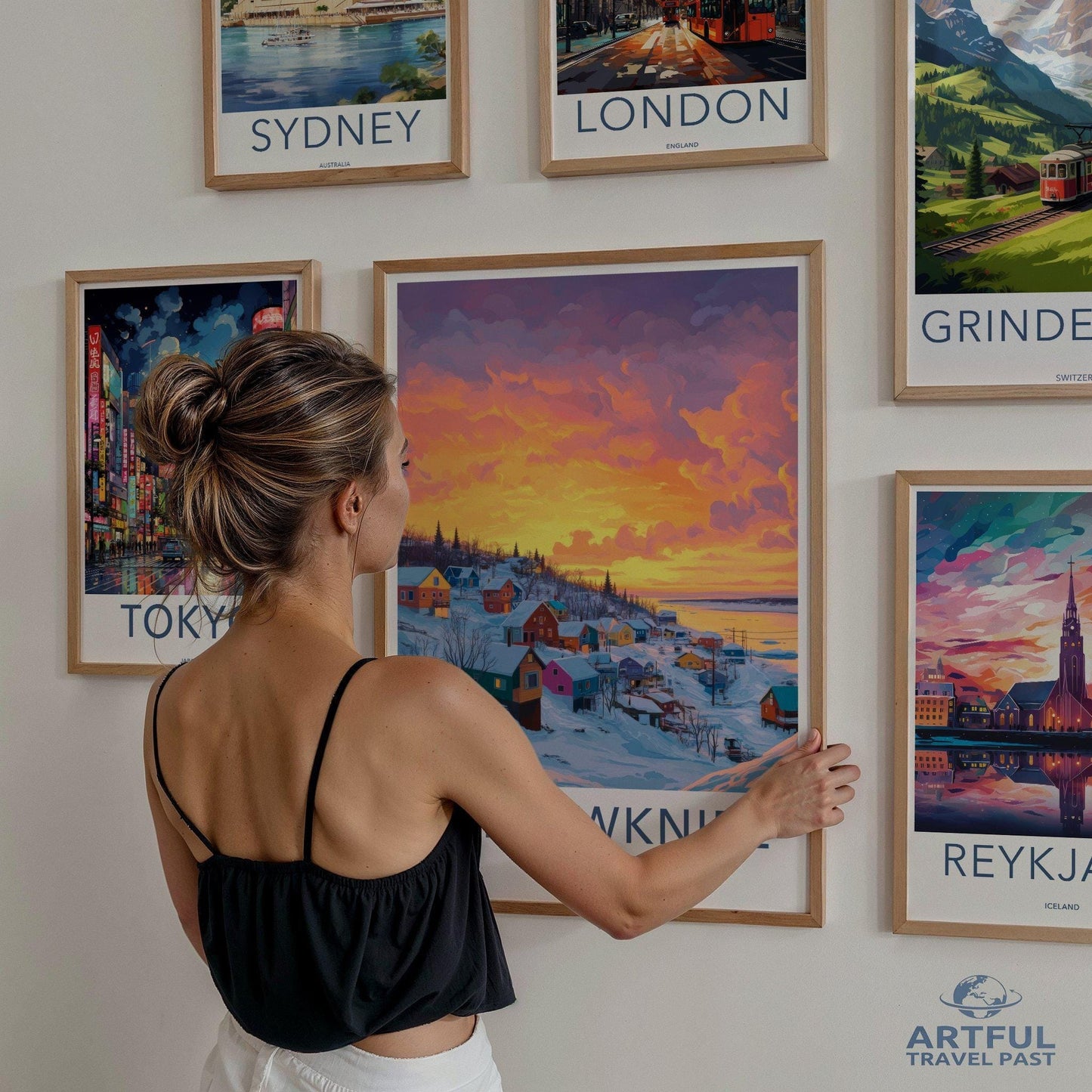 Yellowknife Poster - Canada Wall Art