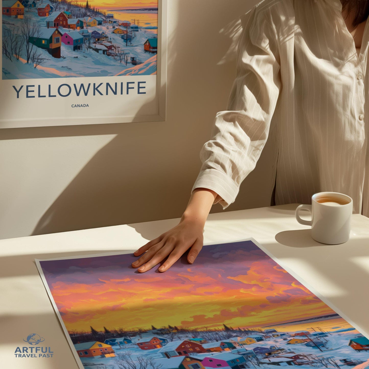 Yellowknife Poster - Canada Wall Art