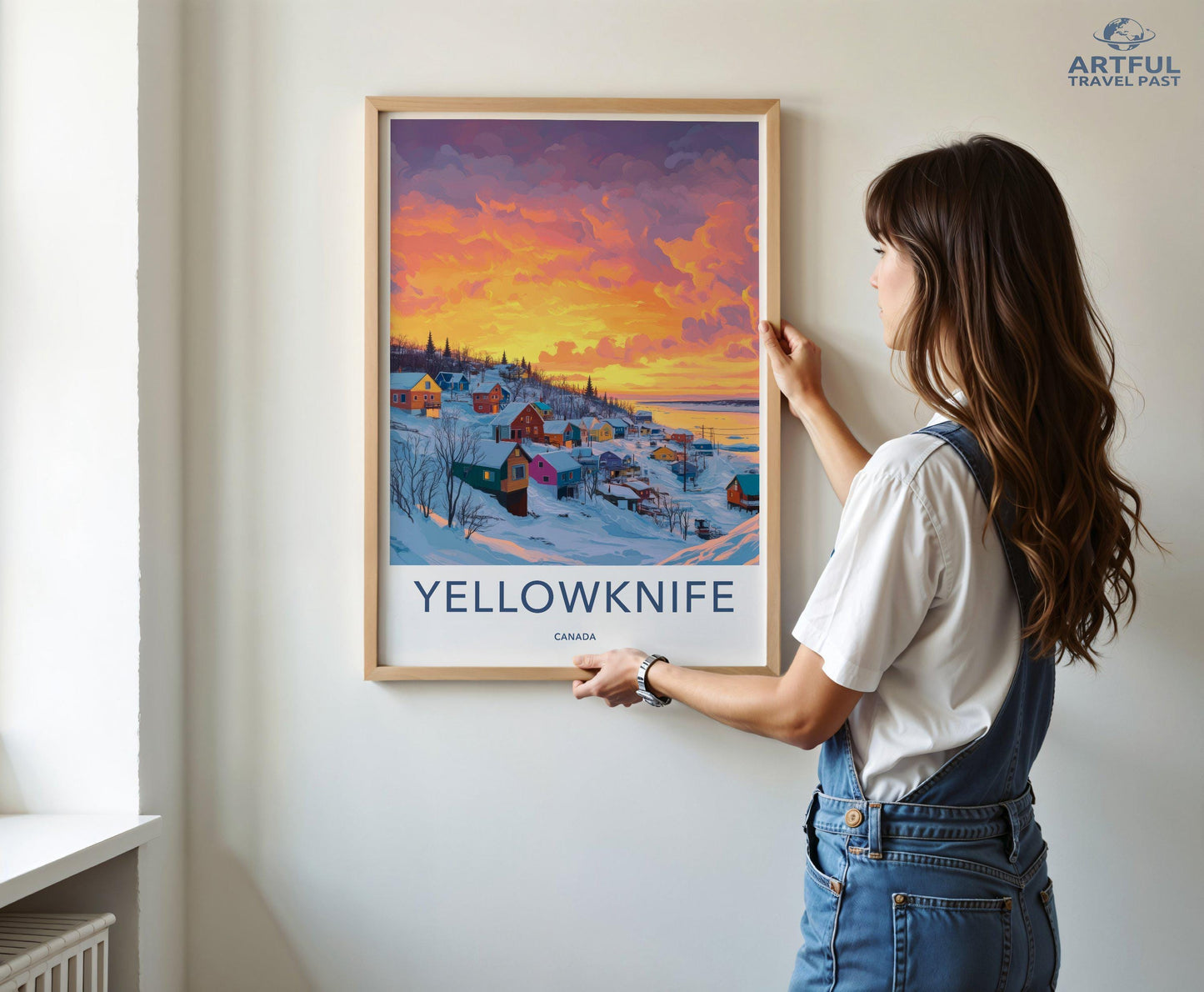 Yellowknife Poster - Canada Wall Art
