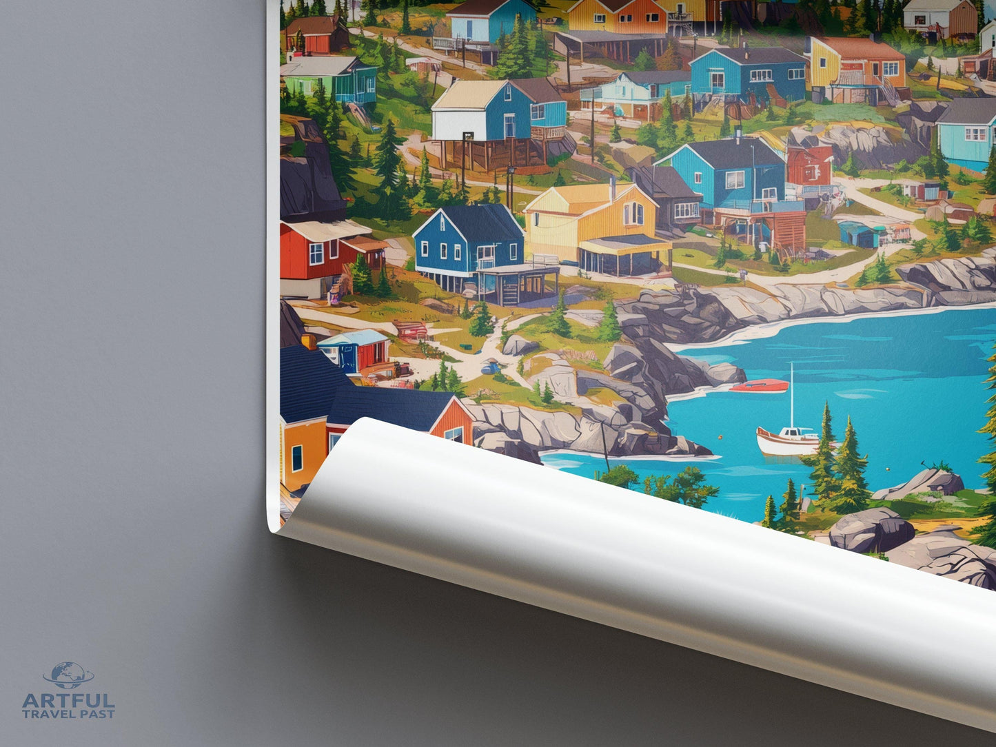 Yellowknife Poster - Canada Wall Art