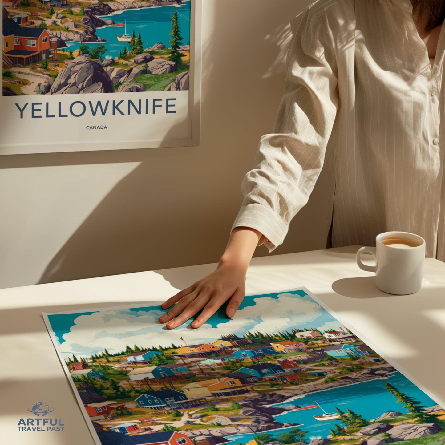 Yellowknife Poster - Canada Wall Art