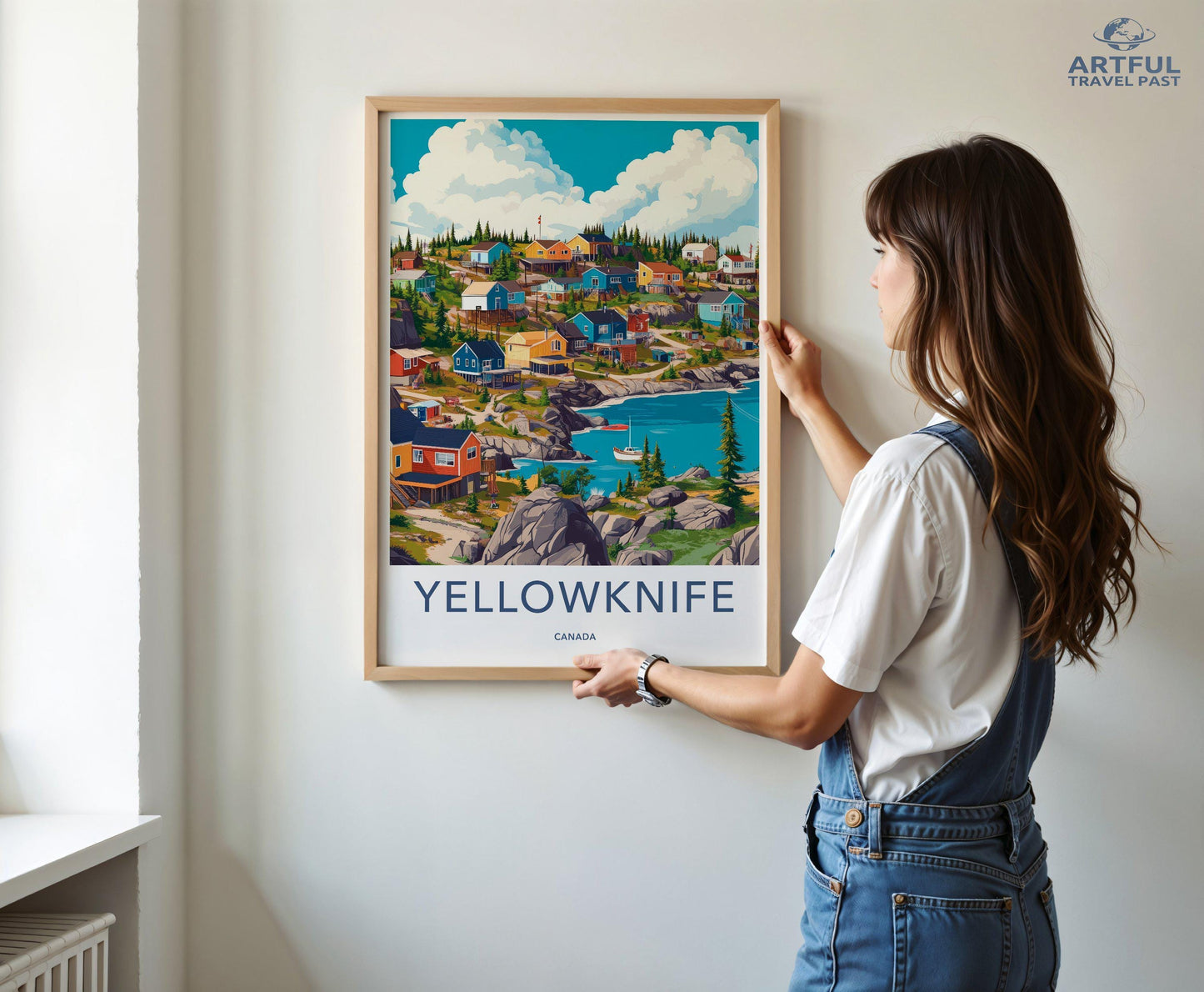 Yellowknife Poster - Canada Wall Art
