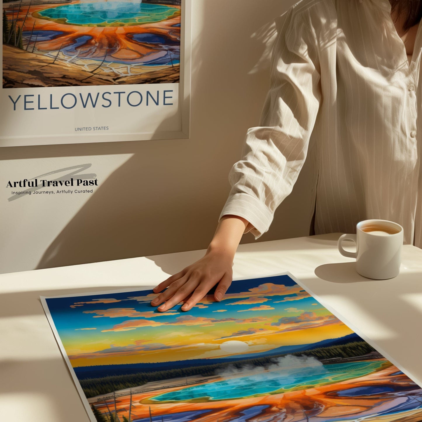 Yellowstone National Park Poster | USA Wall Art