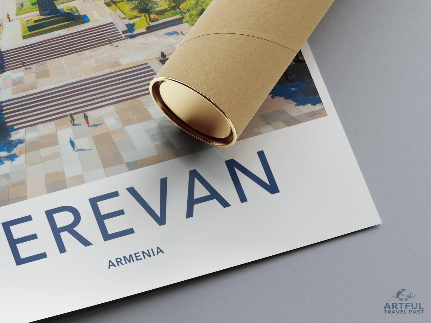 Yerevan Poster | Armenia Wall Art | Caucasus Decor