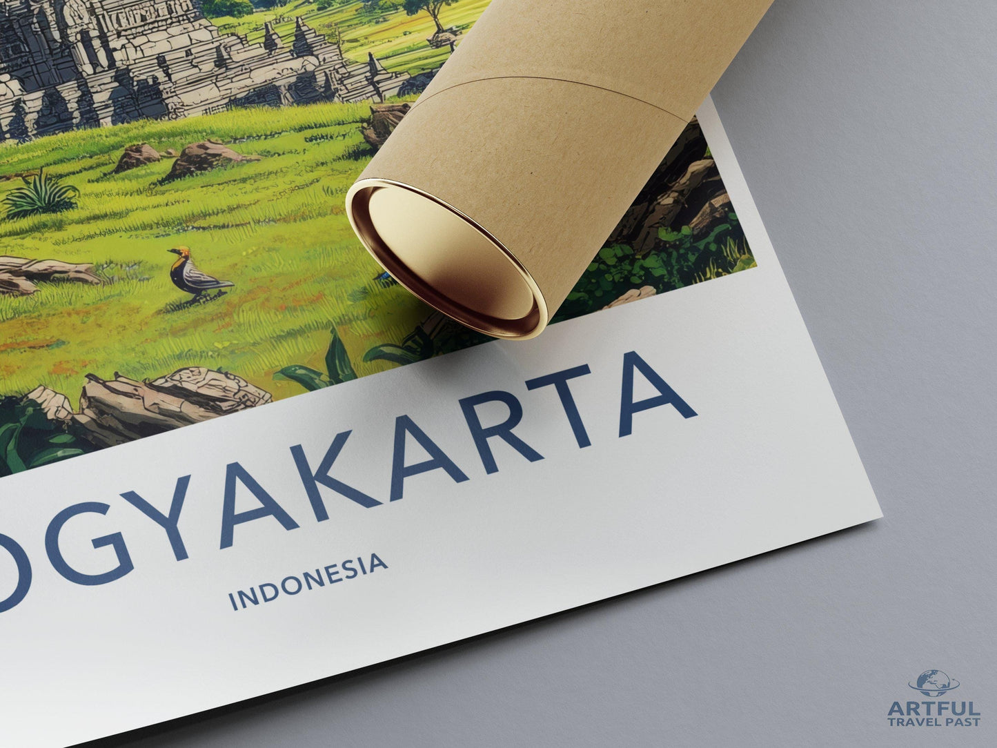 Yogyakarta Poster - Indonesia Wall Art