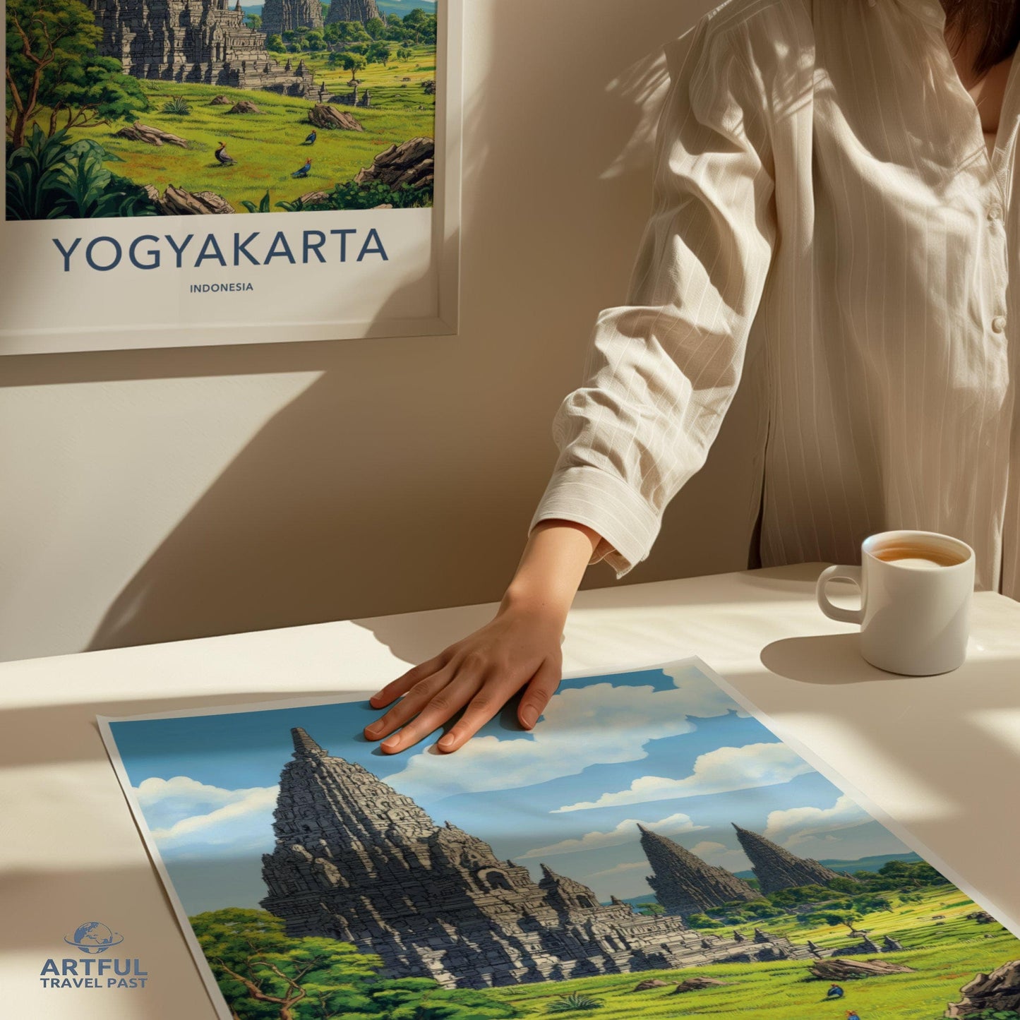 Yogyakarta Poster - Indonesia Wall Art