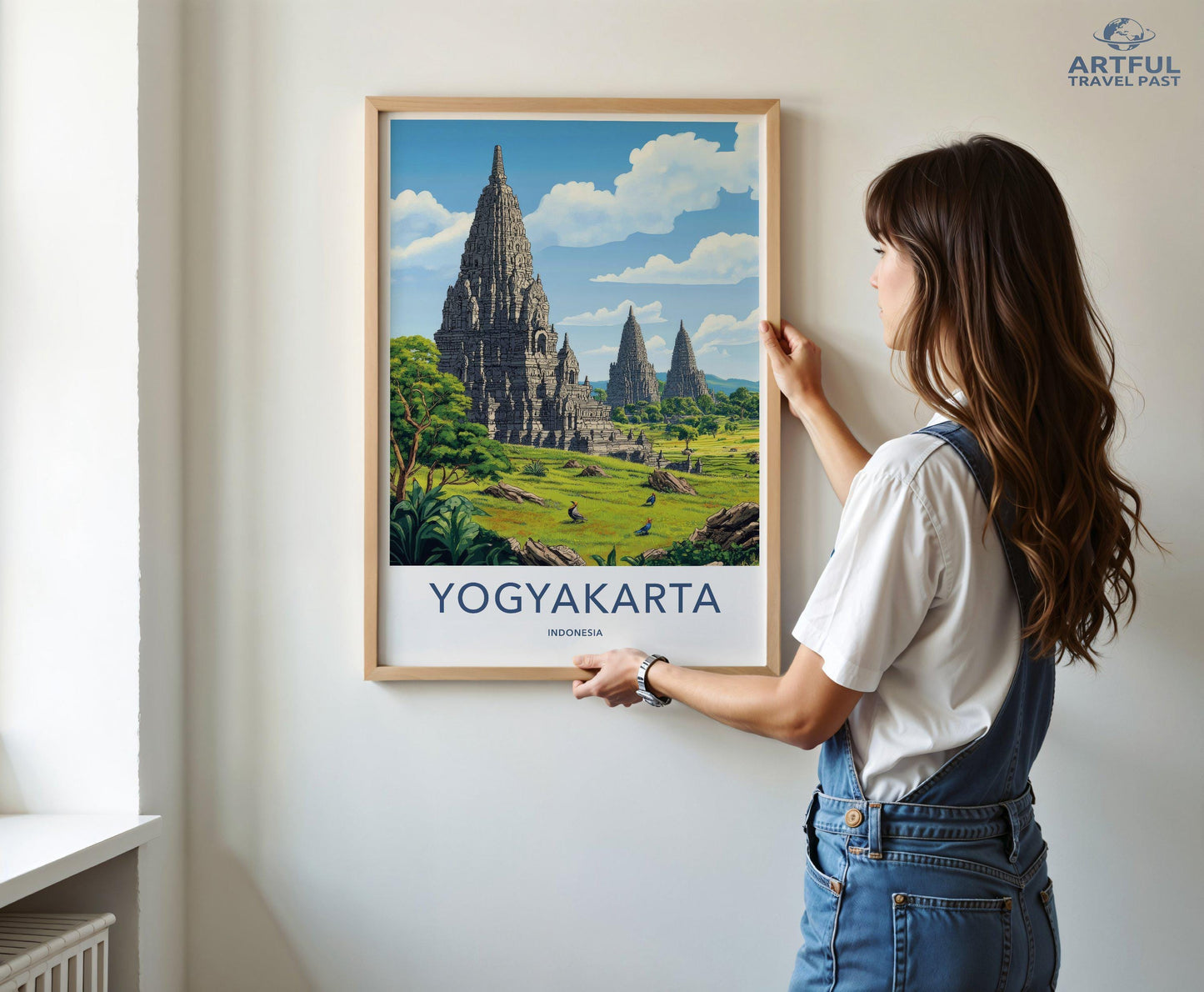 Yogyakarta Poster - Indonesia Wall Art