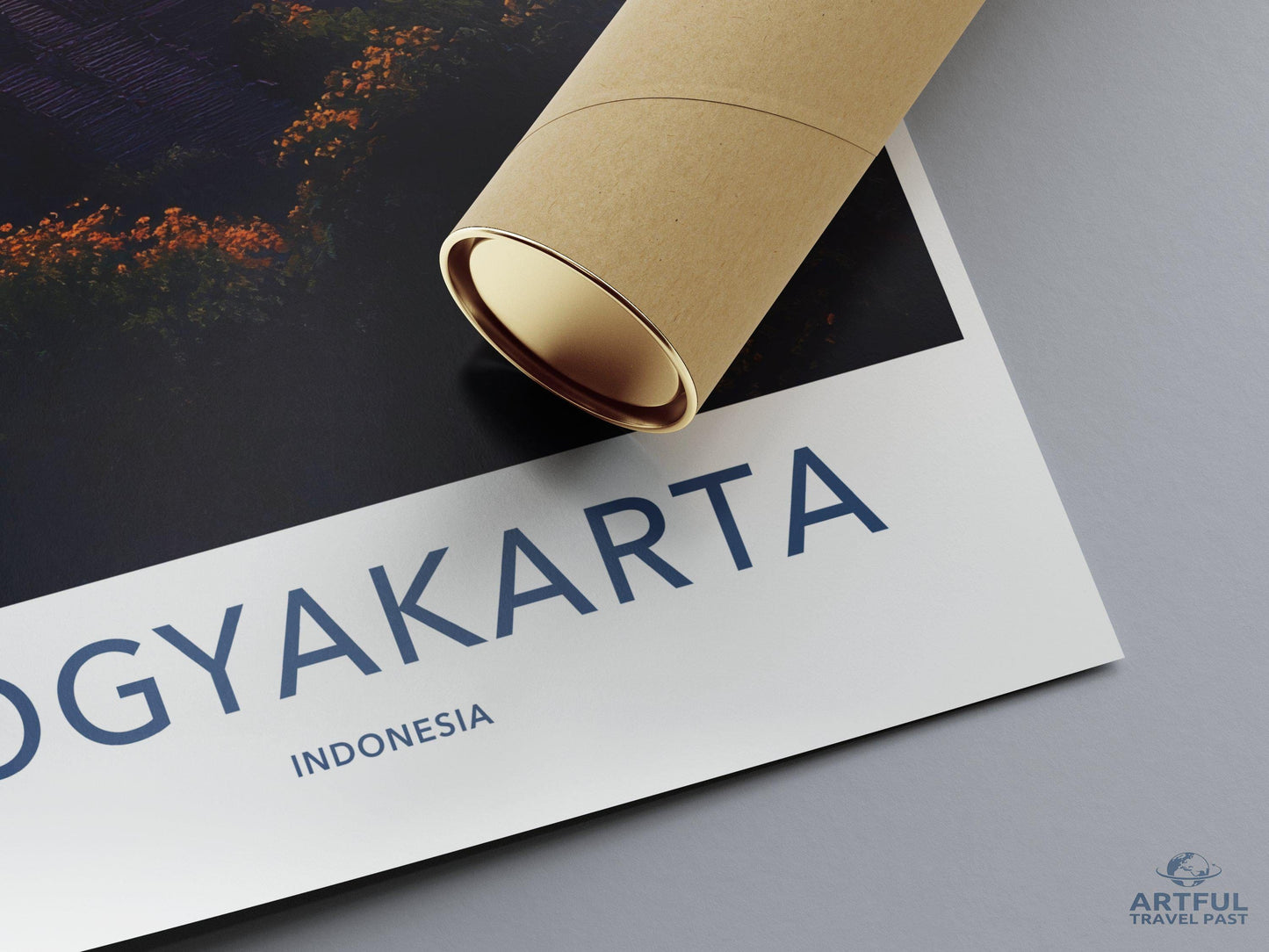 Yogyakarta Poster - Indonesia Wall Art