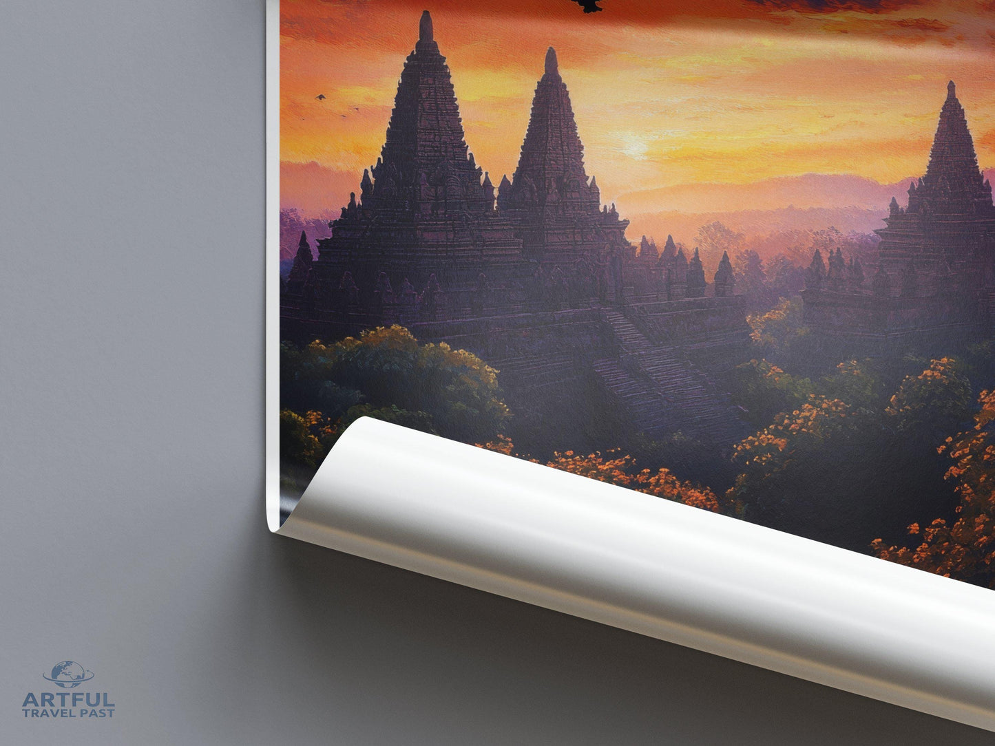 Yogyakarta Poster - Indonesia Wall Art