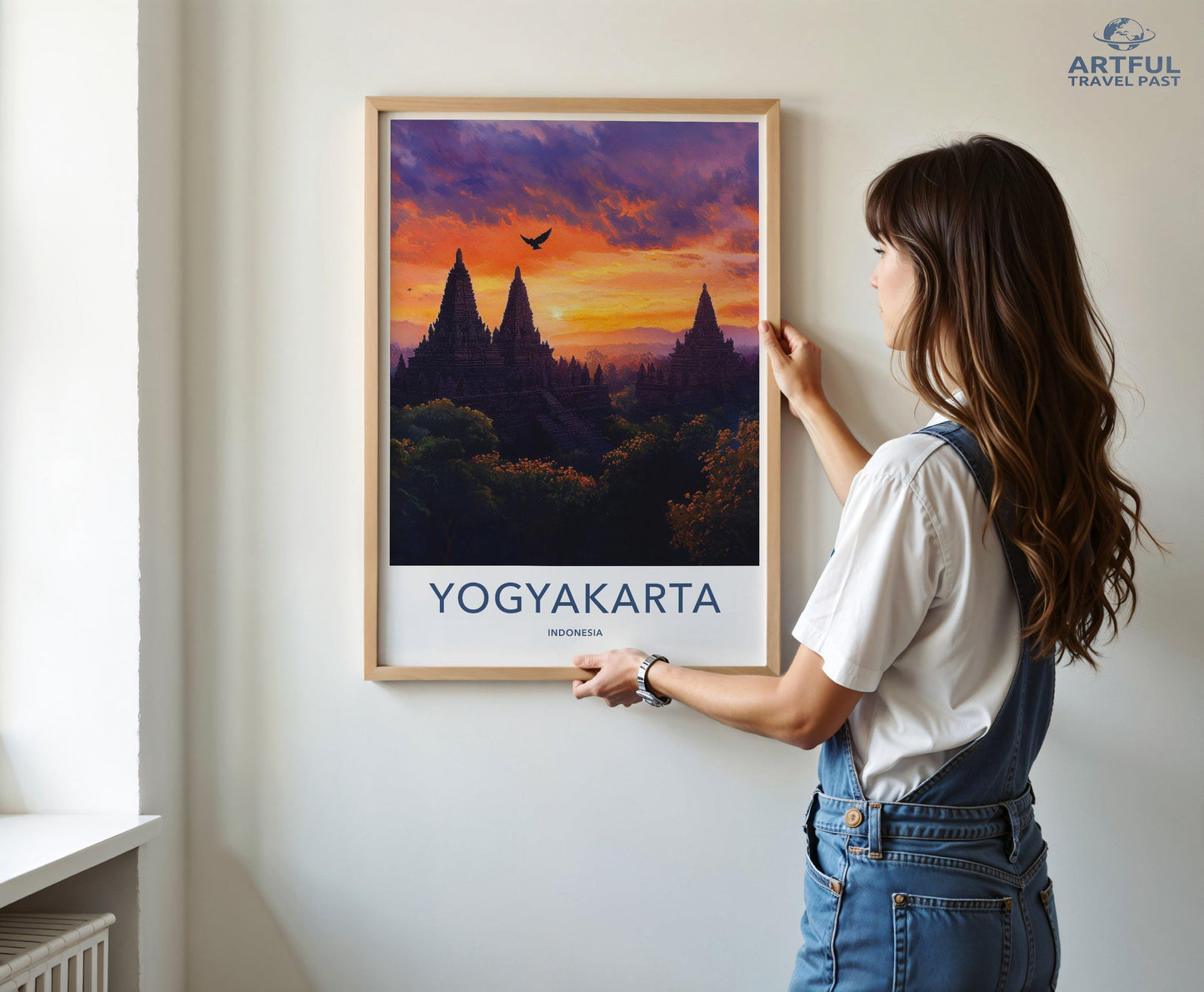 Yogyakarta Poster - Indonesia Wall Art
