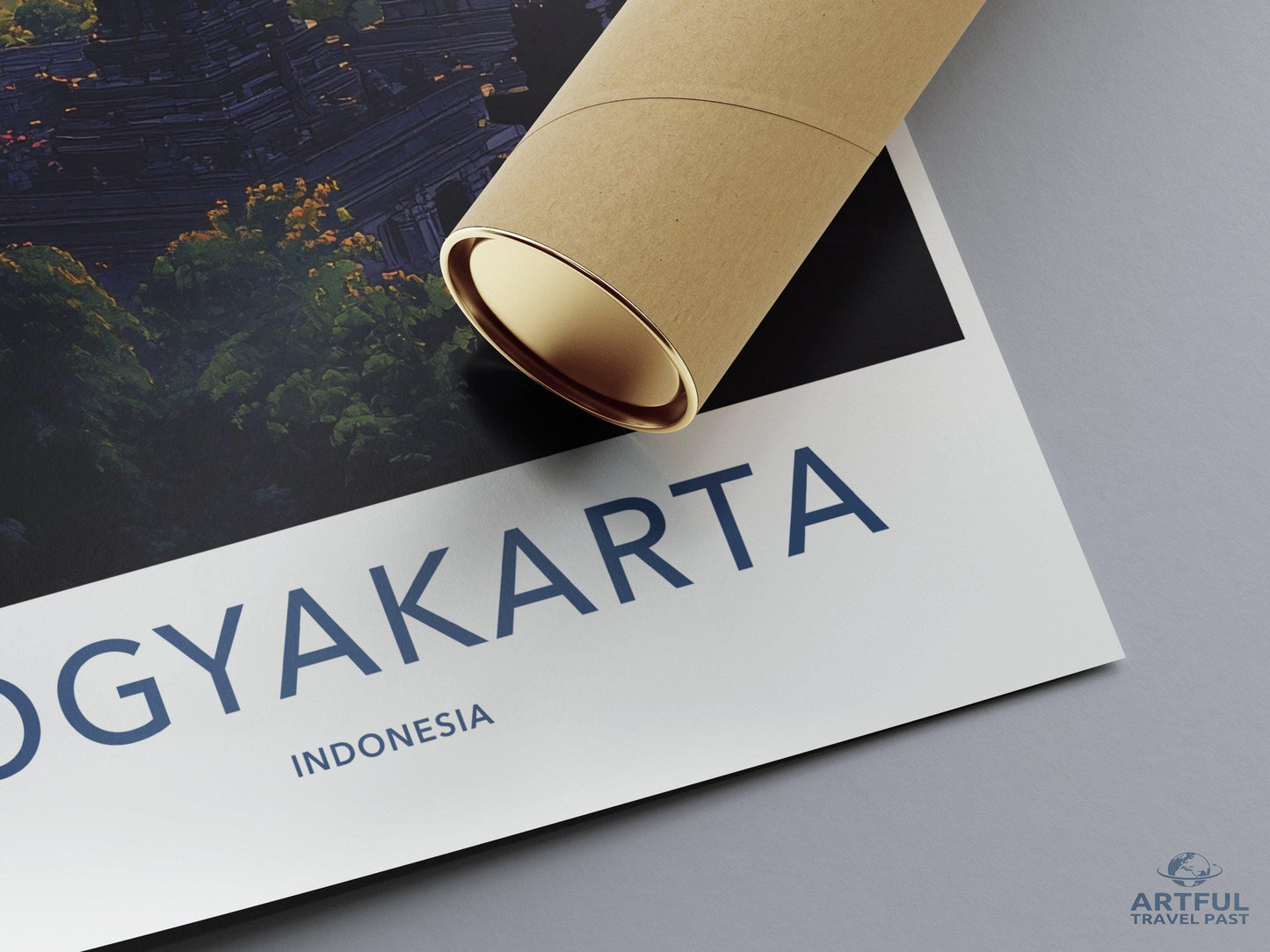 Yogyakarta Poster - Indonesia Wall Art