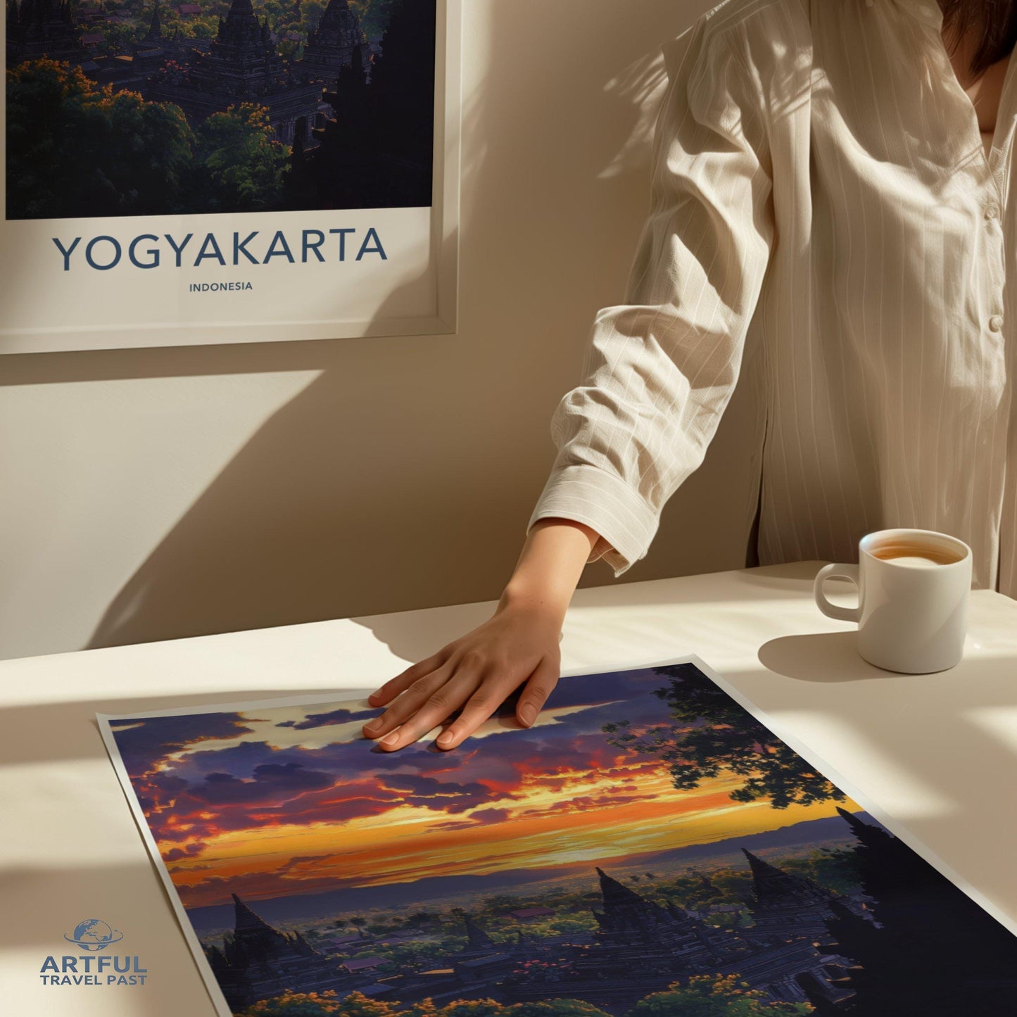Yogyakarta Poster - Indonesia Wall Art