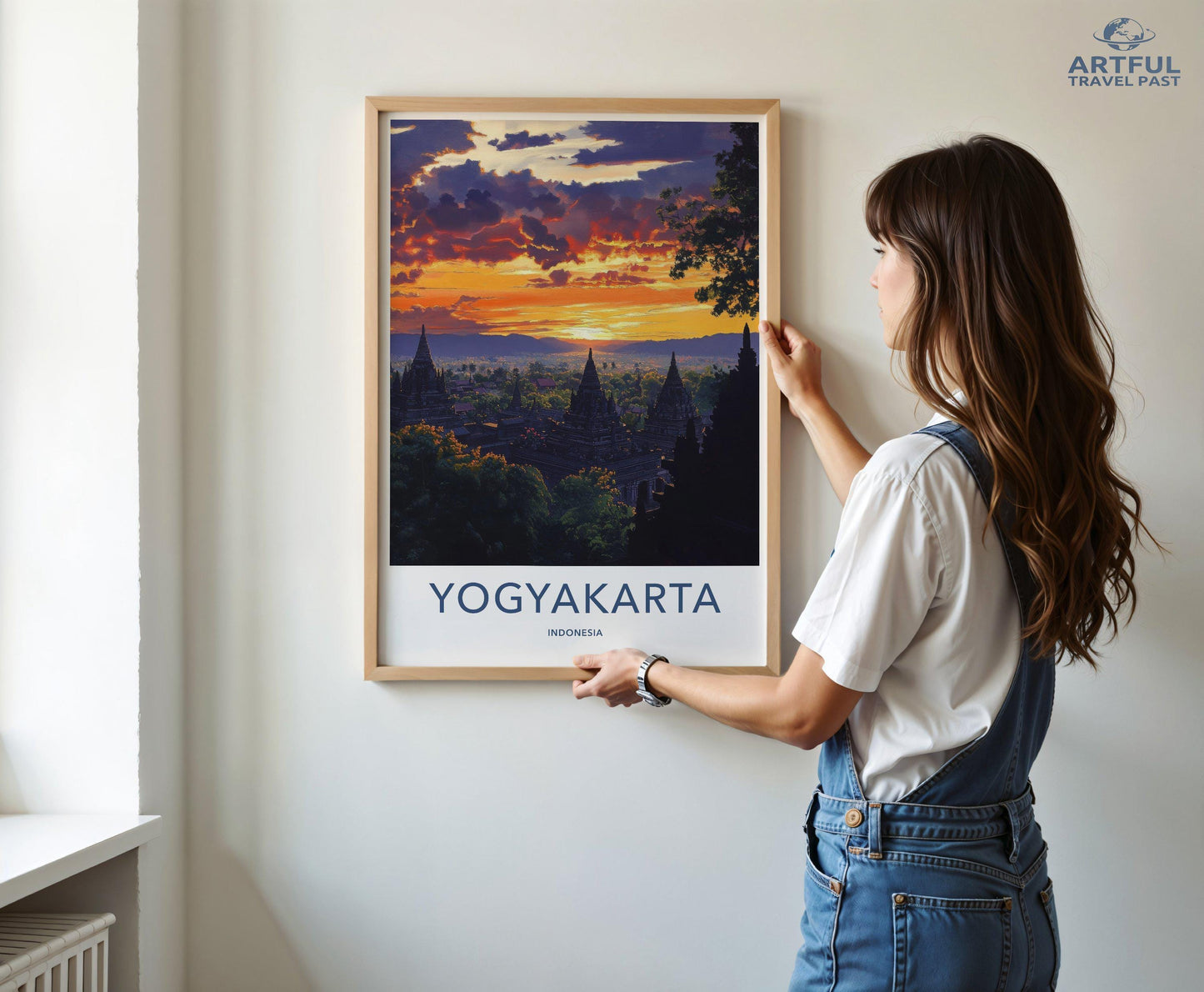 Yogyakarta Poster - Indonesia Wall Art