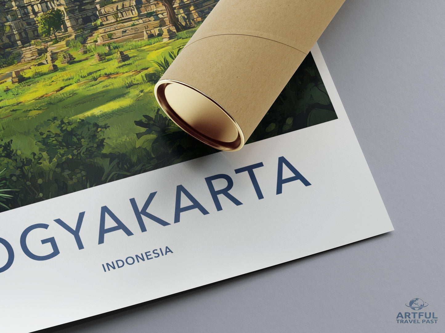 Yogyakarta Poster - Indonesia Wall Art