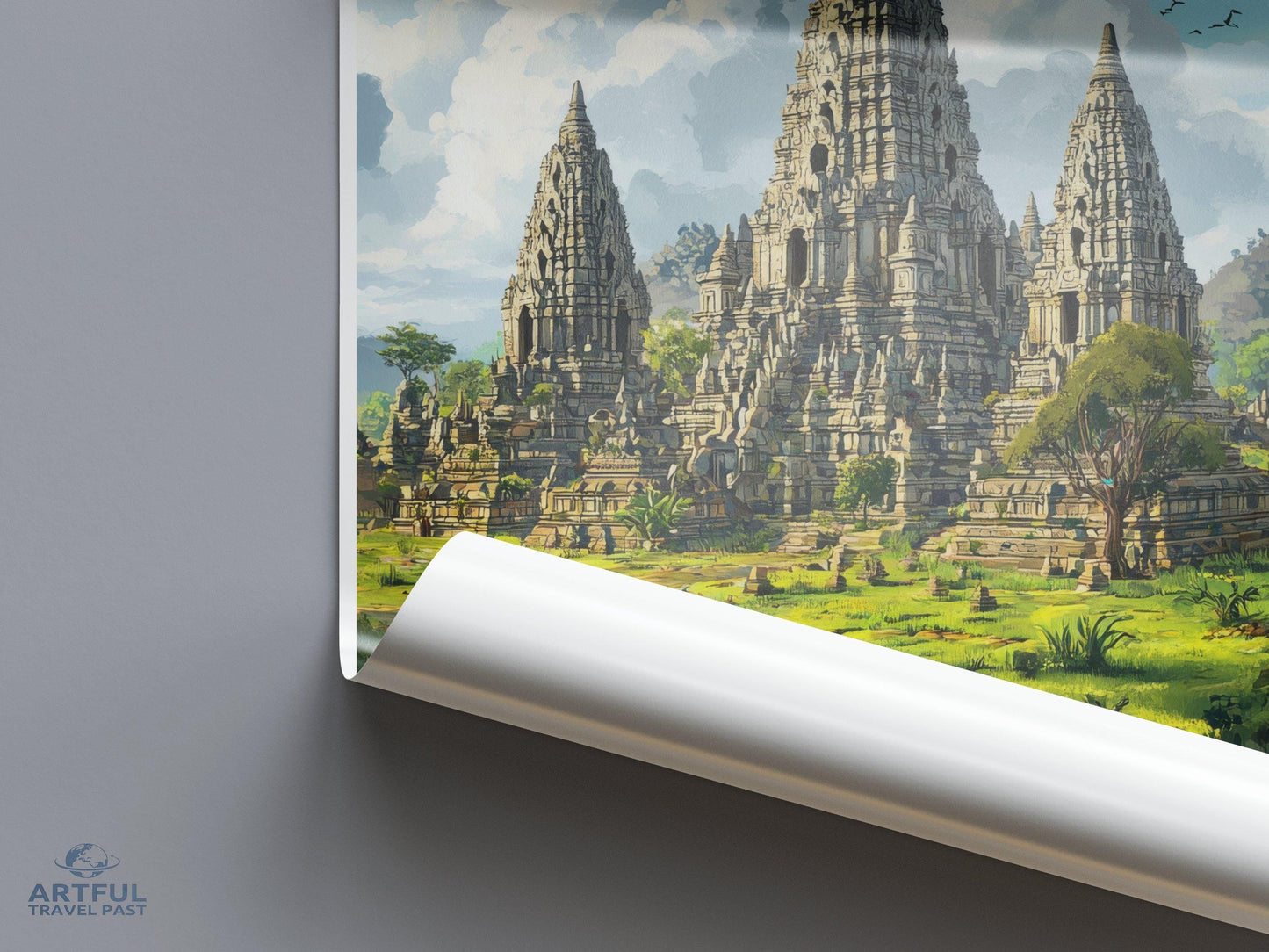Yogyakarta Poster - Indonesia Wall Art