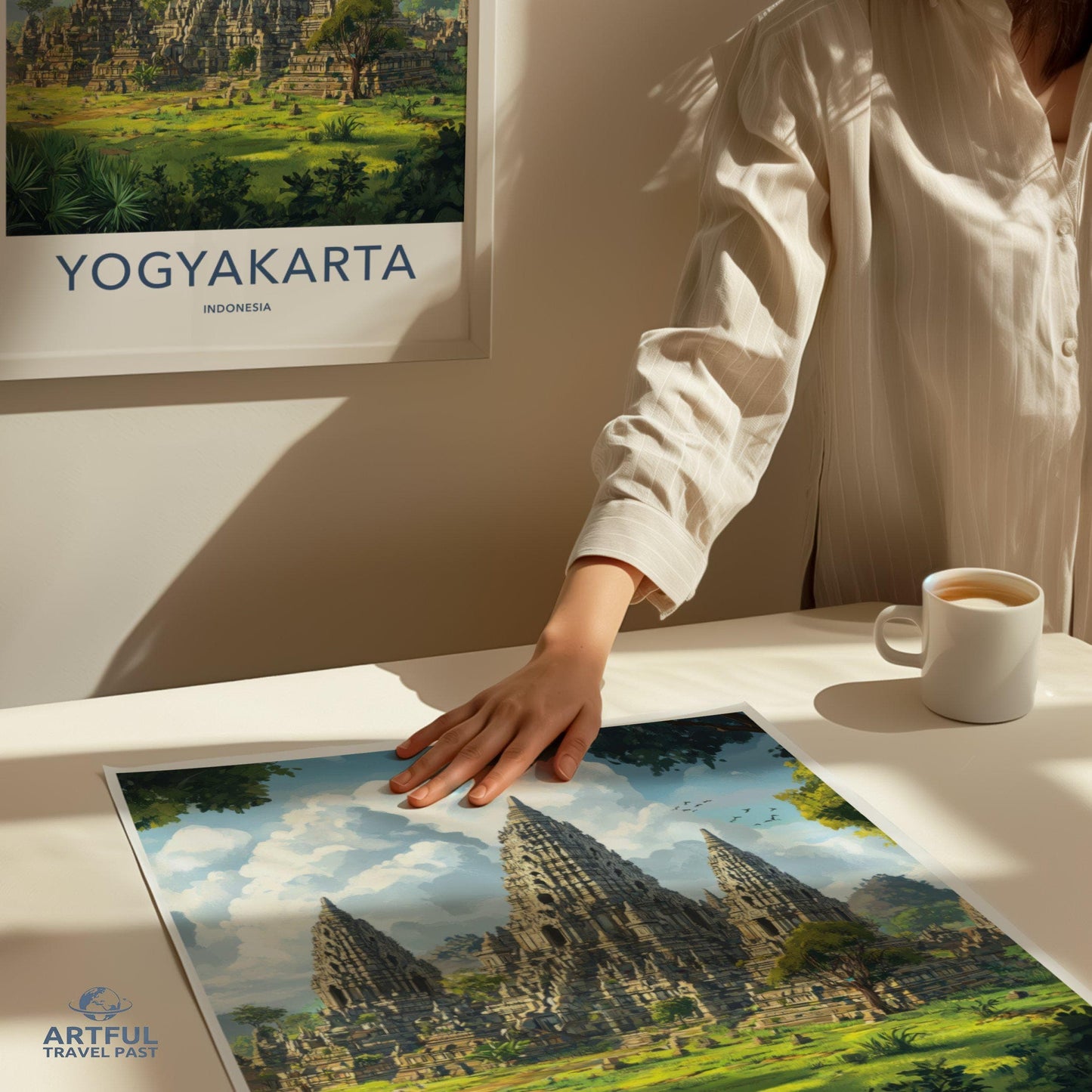 Yogyakarta Poster - Indonesia Wall Art