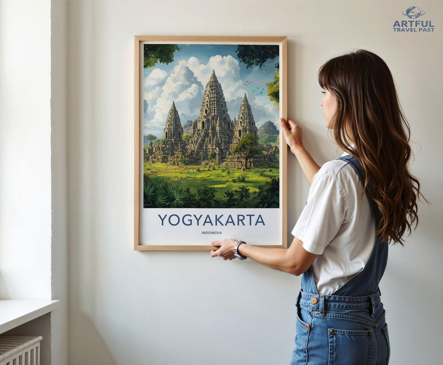 Yogyakarta Poster - Indonesia Wall Art