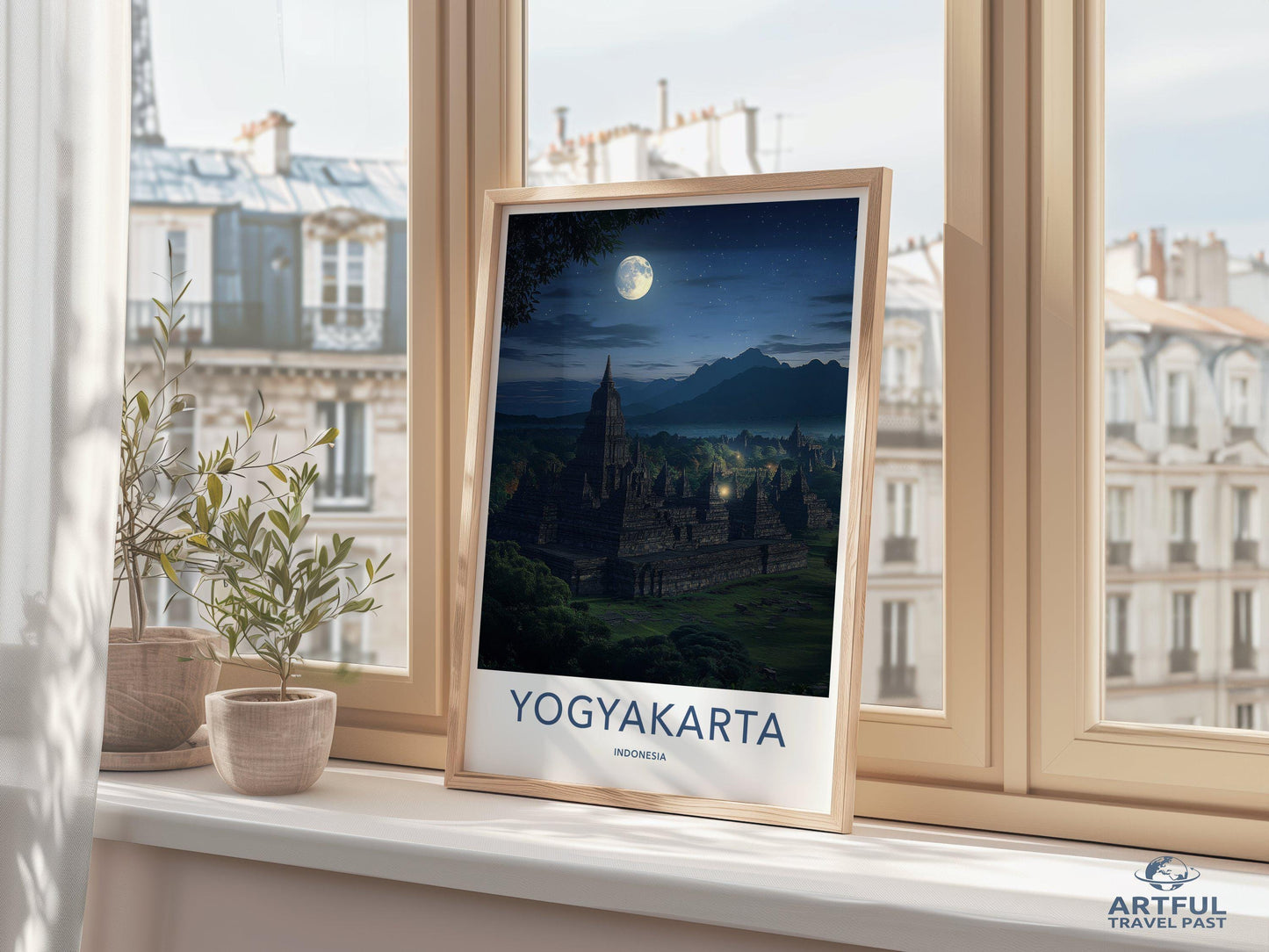 Yogyakarta Poster - Indonesia Wall Art