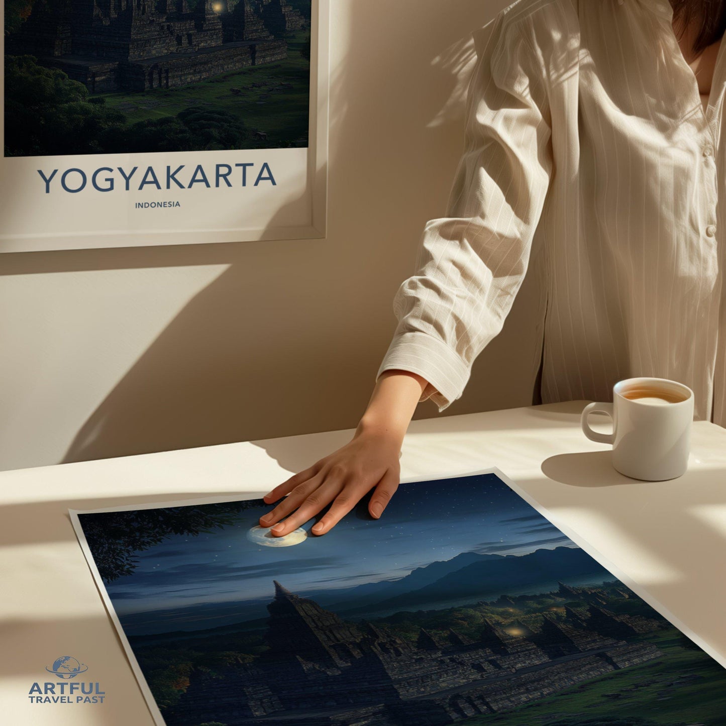 Yogyakarta Poster - Indonesia Wall Art