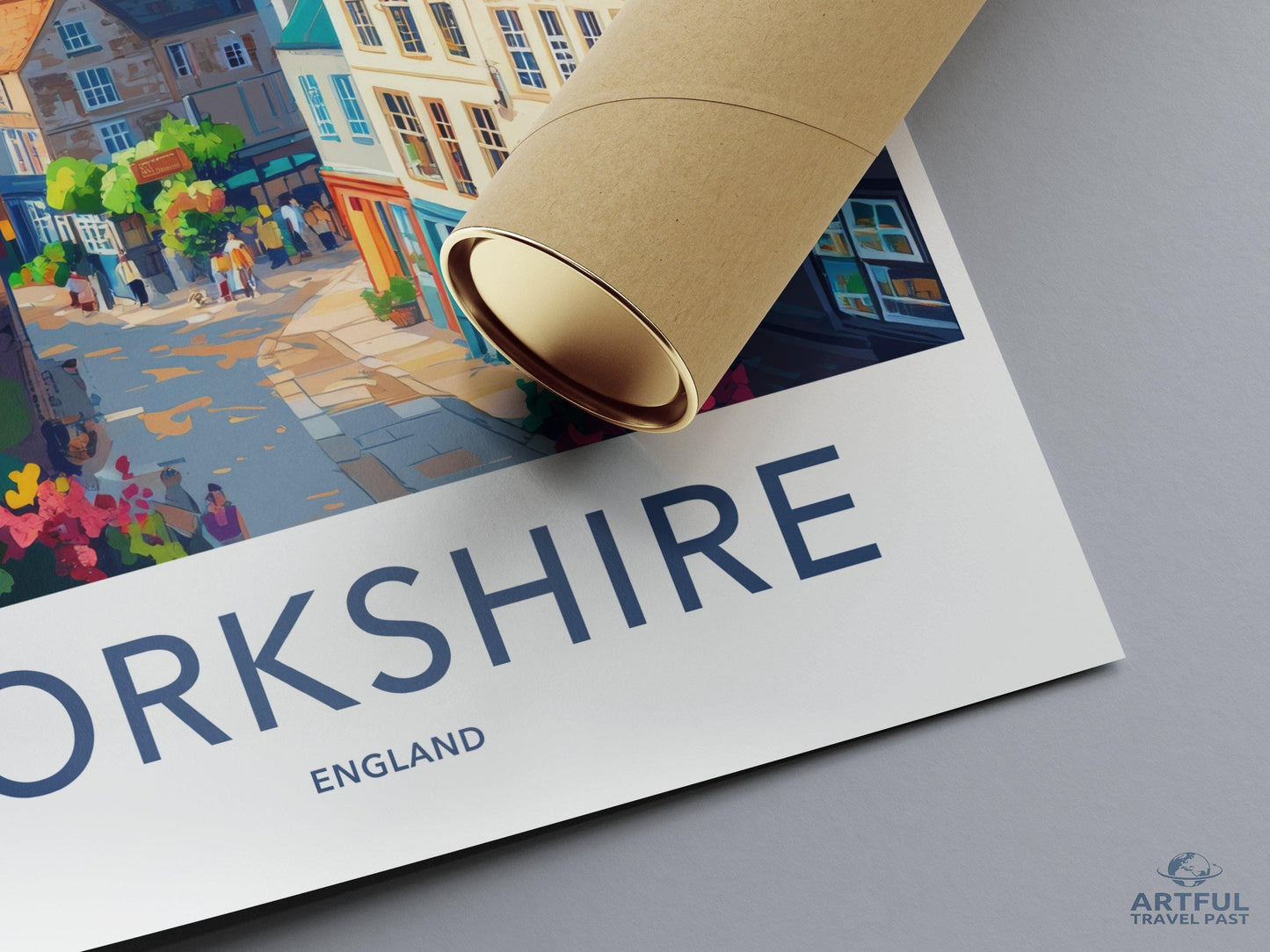 Yorkshire Poster | England Wall Art | UK Decor