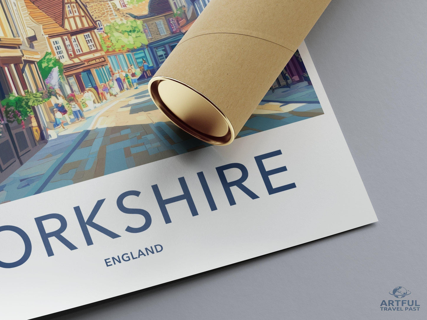 Yorkshire Poster | England Wall Art | UK Decor