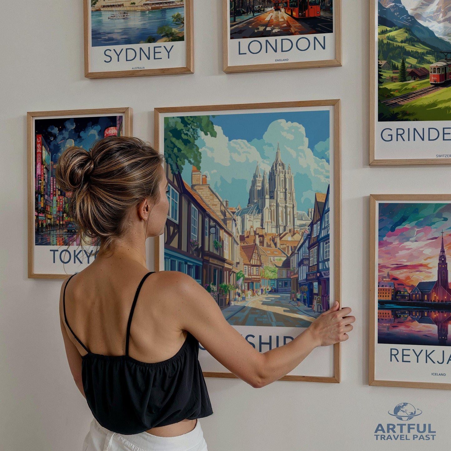 Yorkshire Poster | England Wall Art | UK Decor