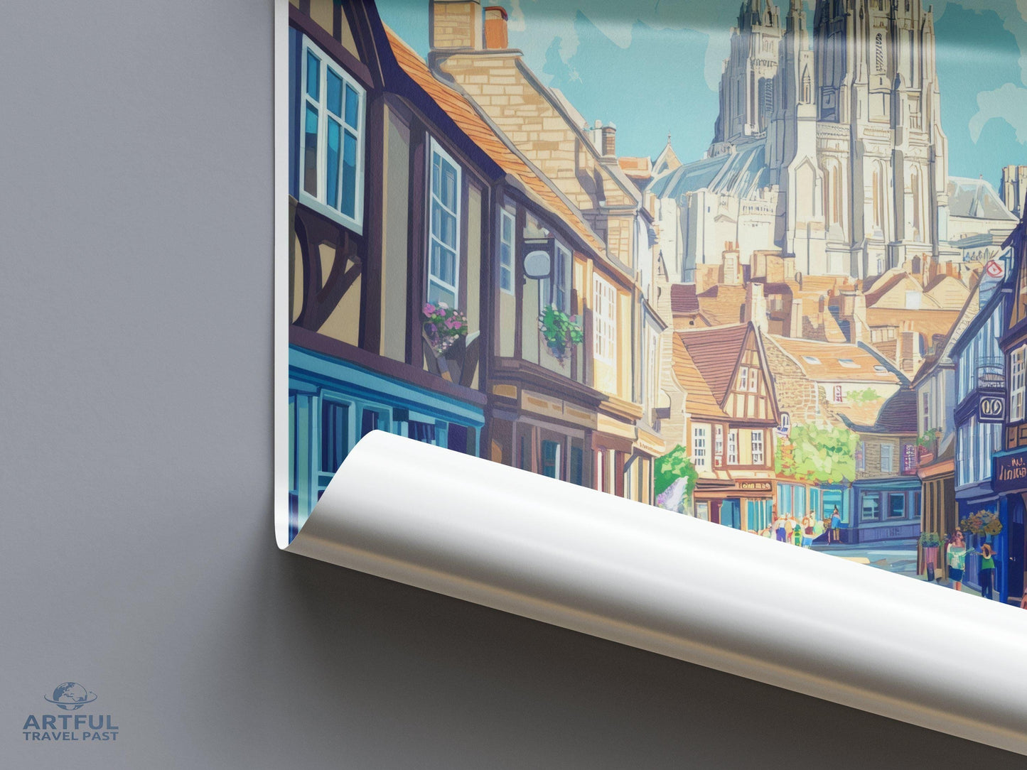 Yorkshire Poster | England Wall Art | UK Decor