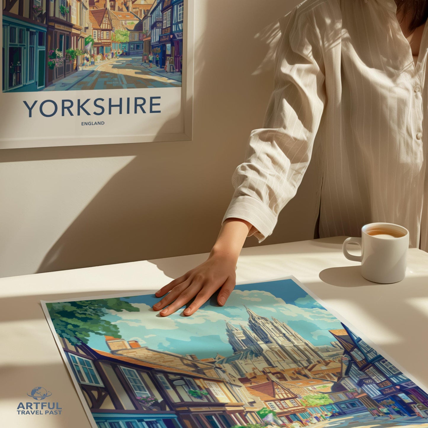 Yorkshire Poster | England Wall Art | UK Decor