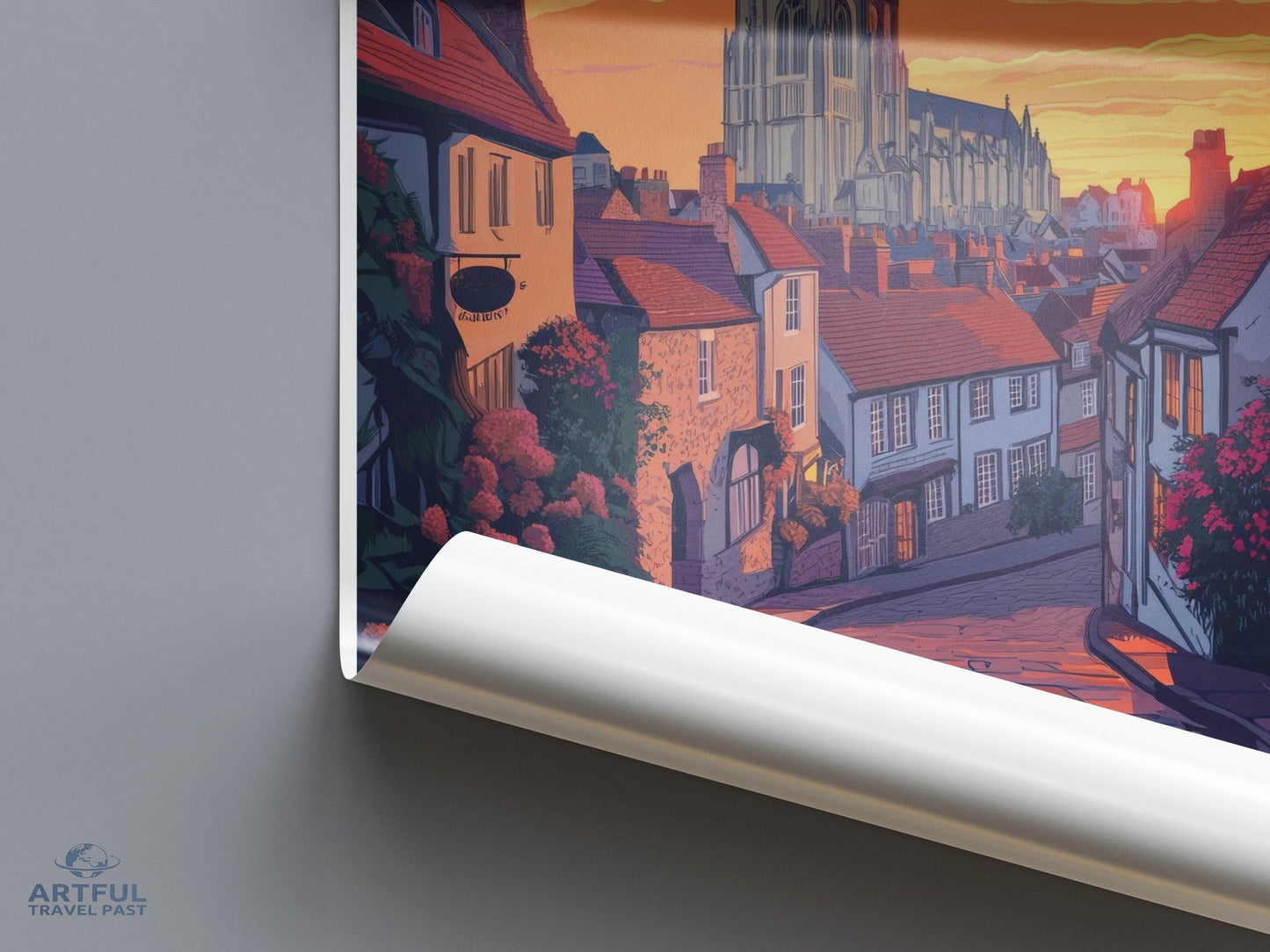 Yorkshire Poster | England Wall Art | UK Decor