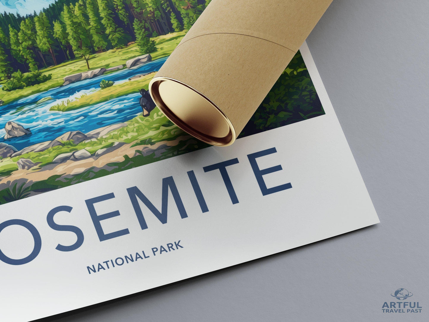 Yosemite Poster - California Wall Art