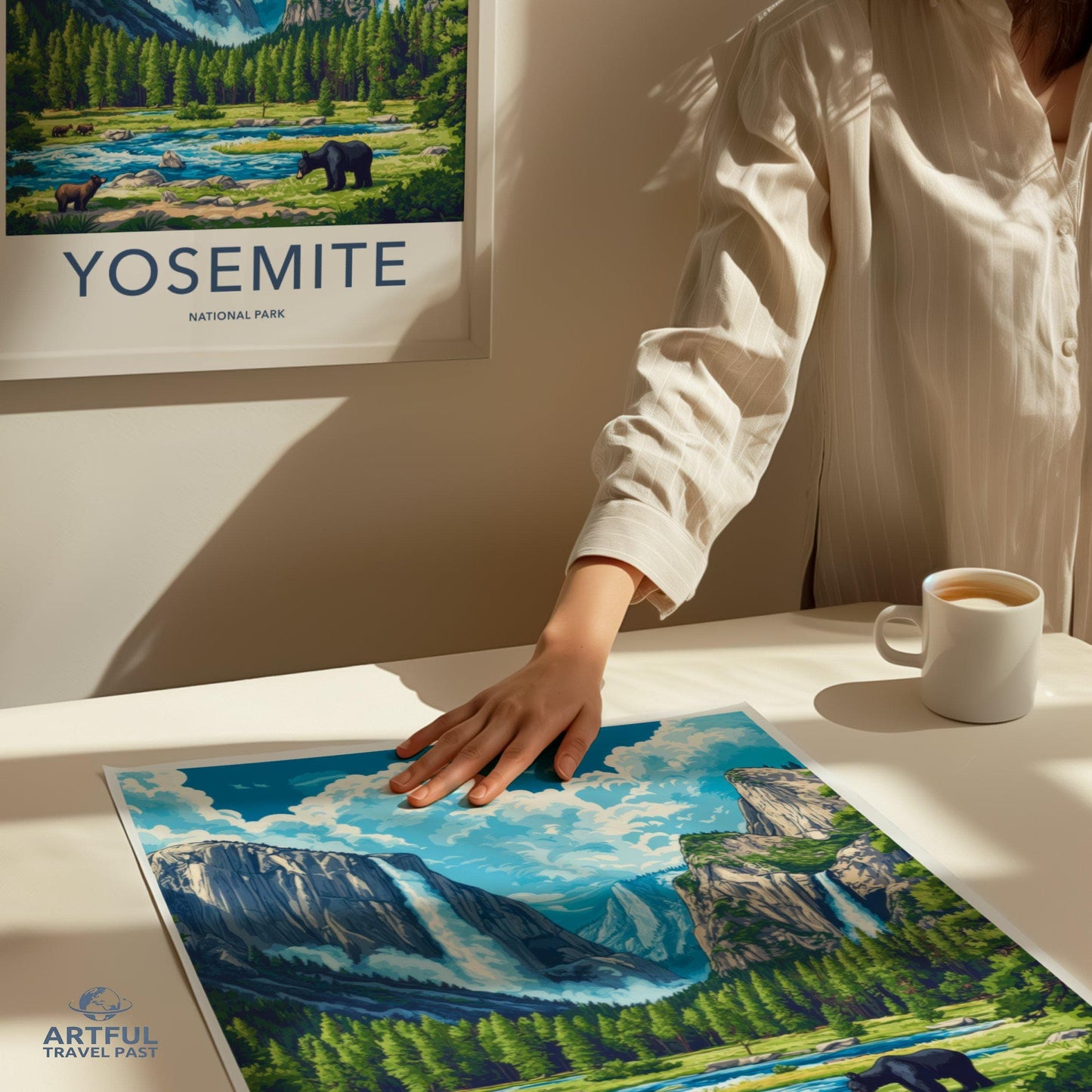 Yosemite Poster - California Wall Art