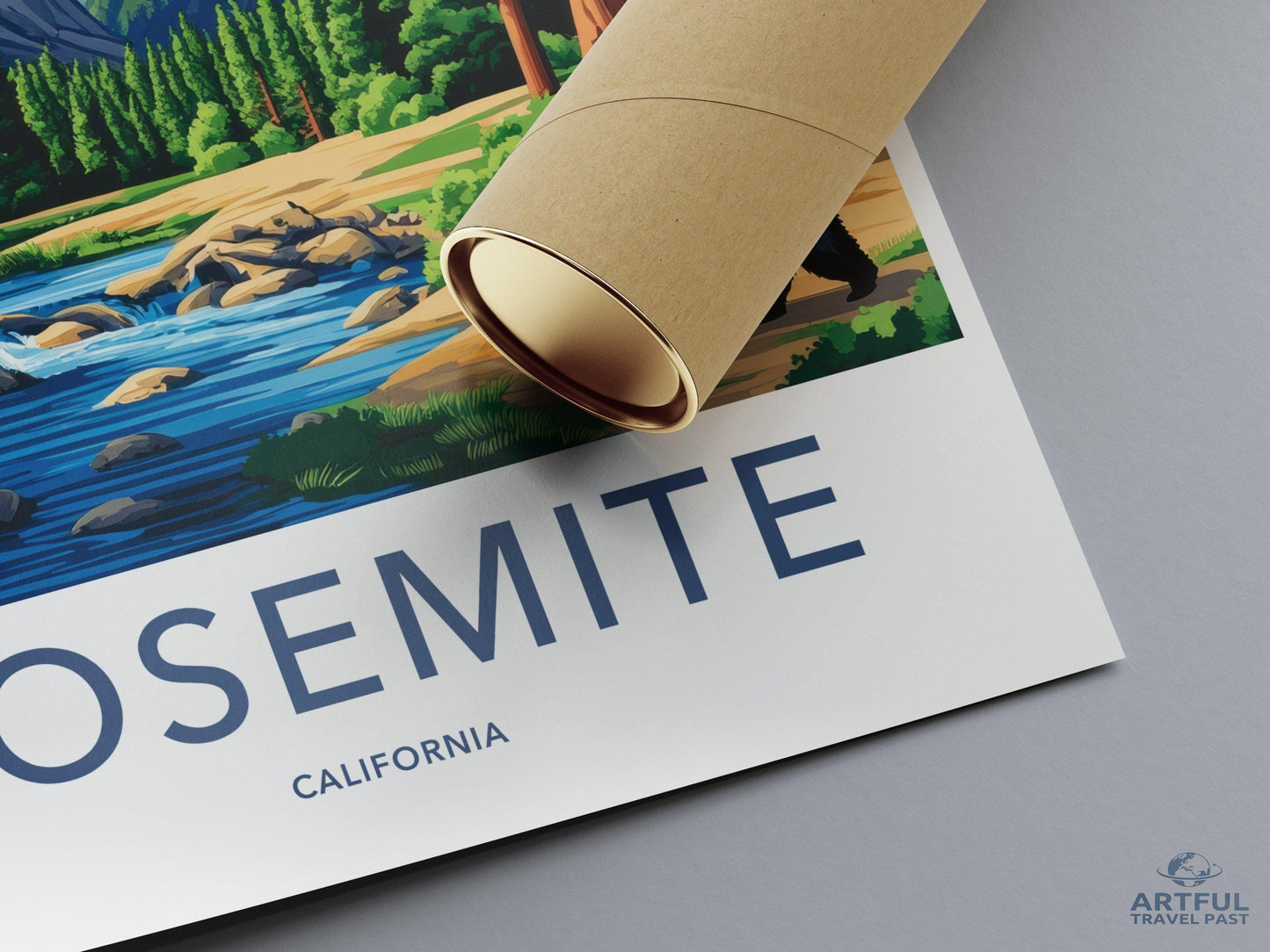Yosemite Poster - California Wall Art