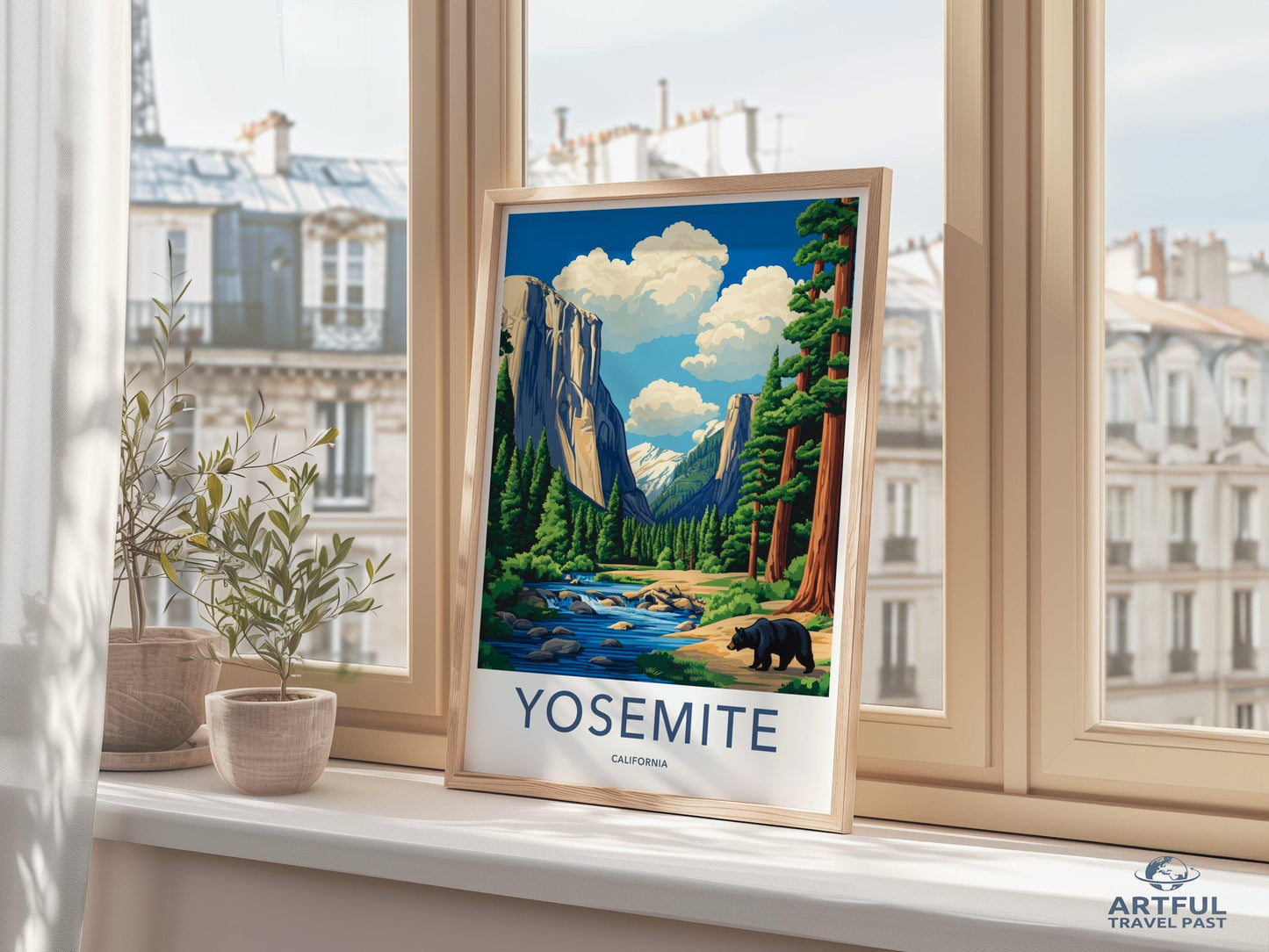 Yosemite Poster - California Wall Art