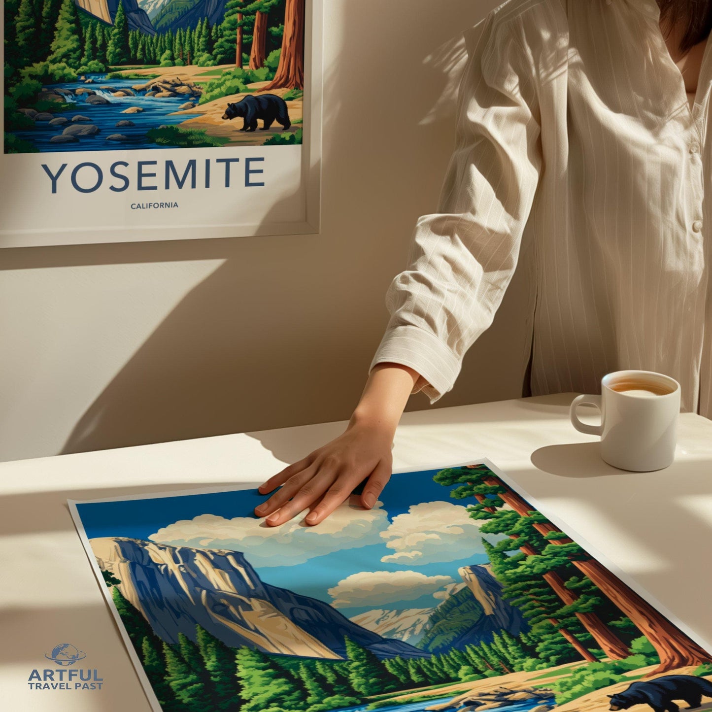 Yosemite Poster - California Wall Art